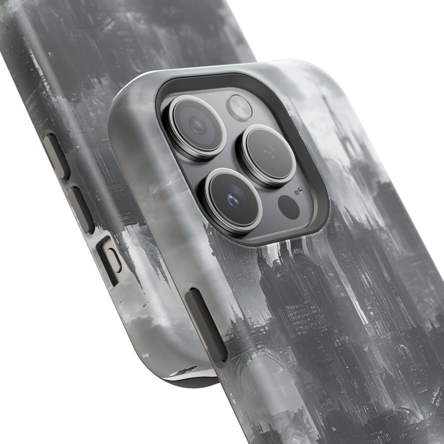 iPhone Magnetic Tough Case - Futuristic Gotham Design by Moxie Jay