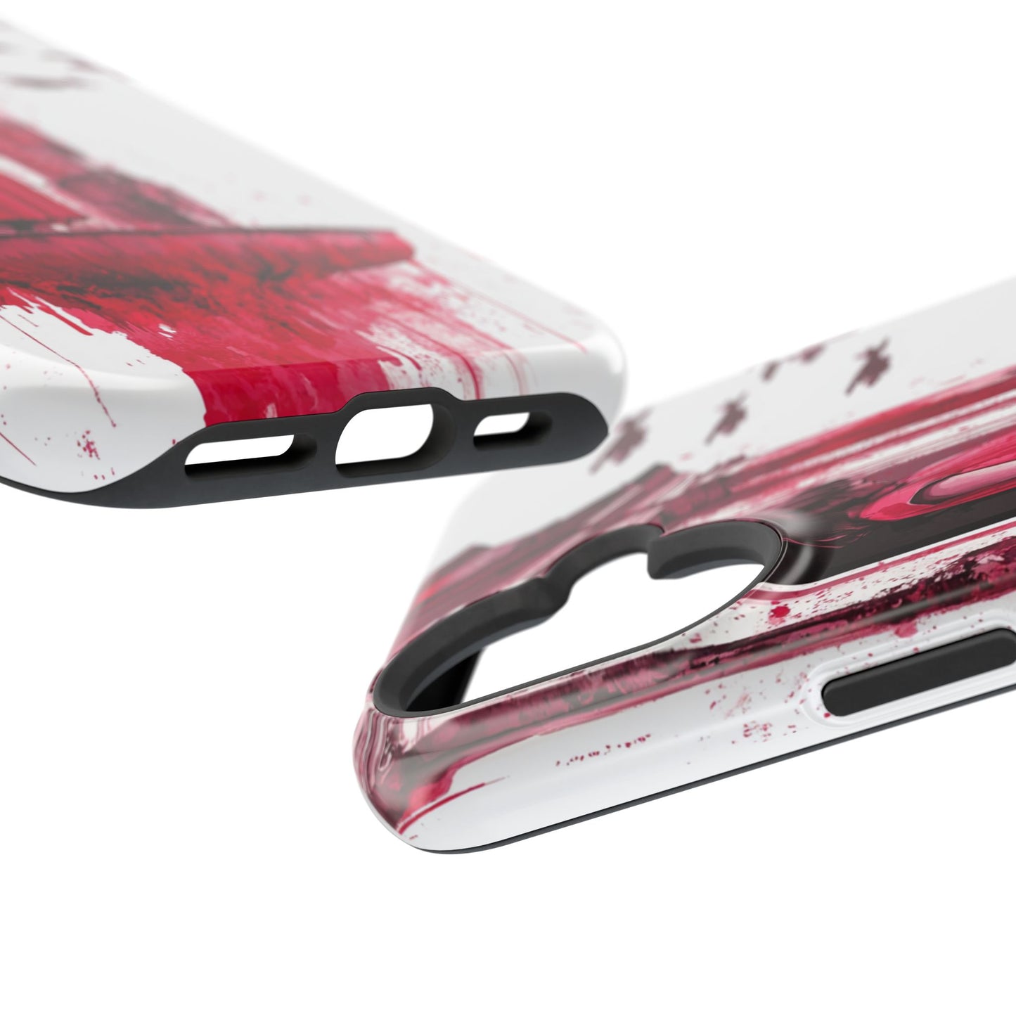 Luxurious MagSafe® Compatible iPhone Case - "Resilience in Ruins" by Moxie-Jay