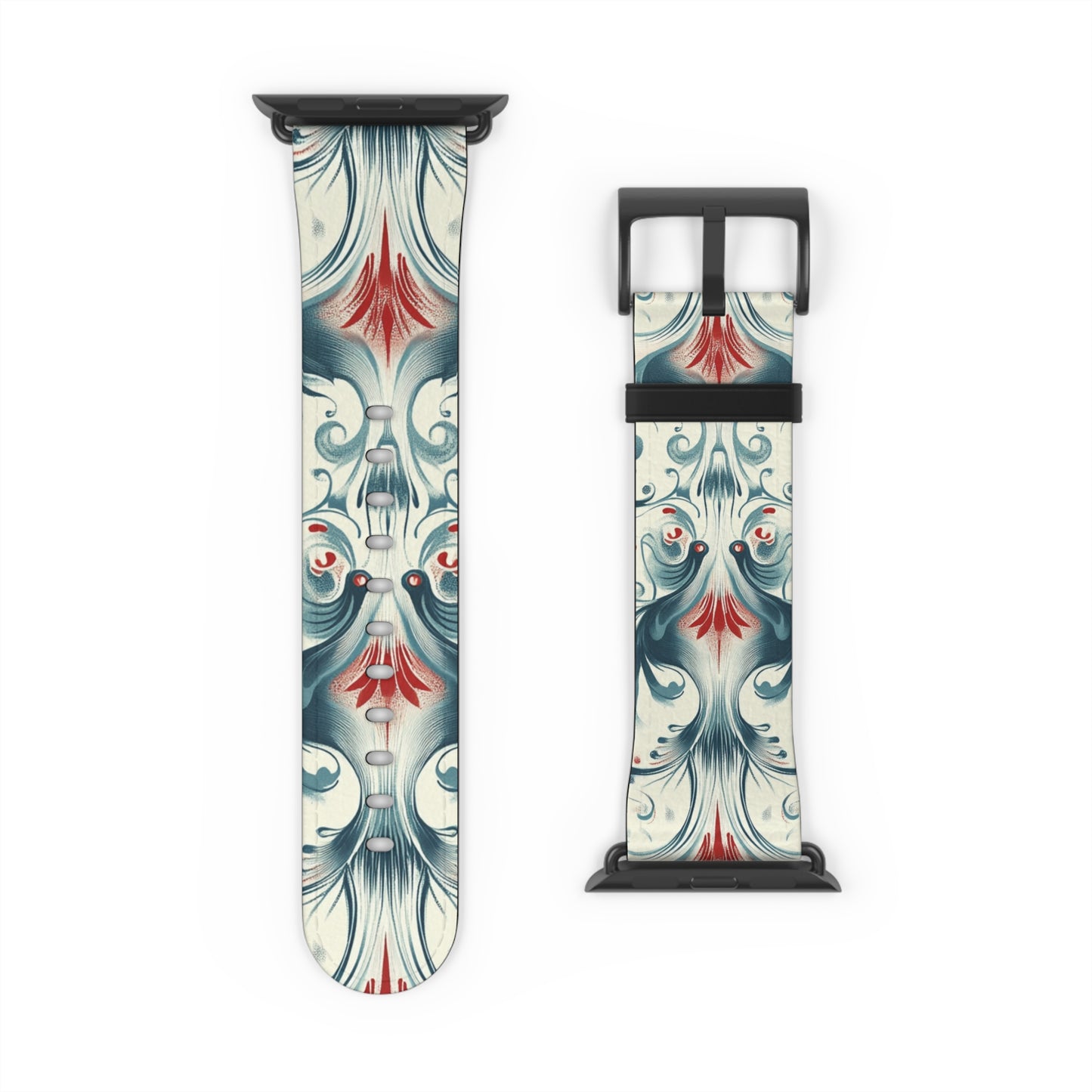 Vintage Floral Watch Band - Elegant Design for Apple Watch