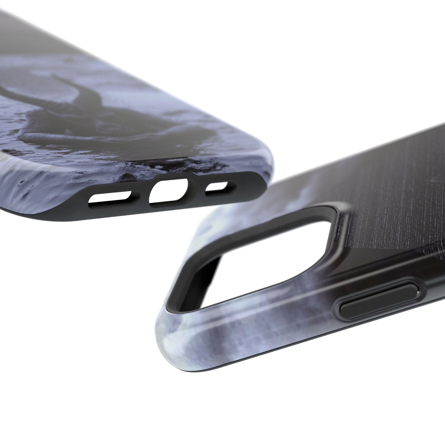 Luxurious MagSafe® Compatible iPhone Case - "Aquatic Nightmare" by Moxie-Jay