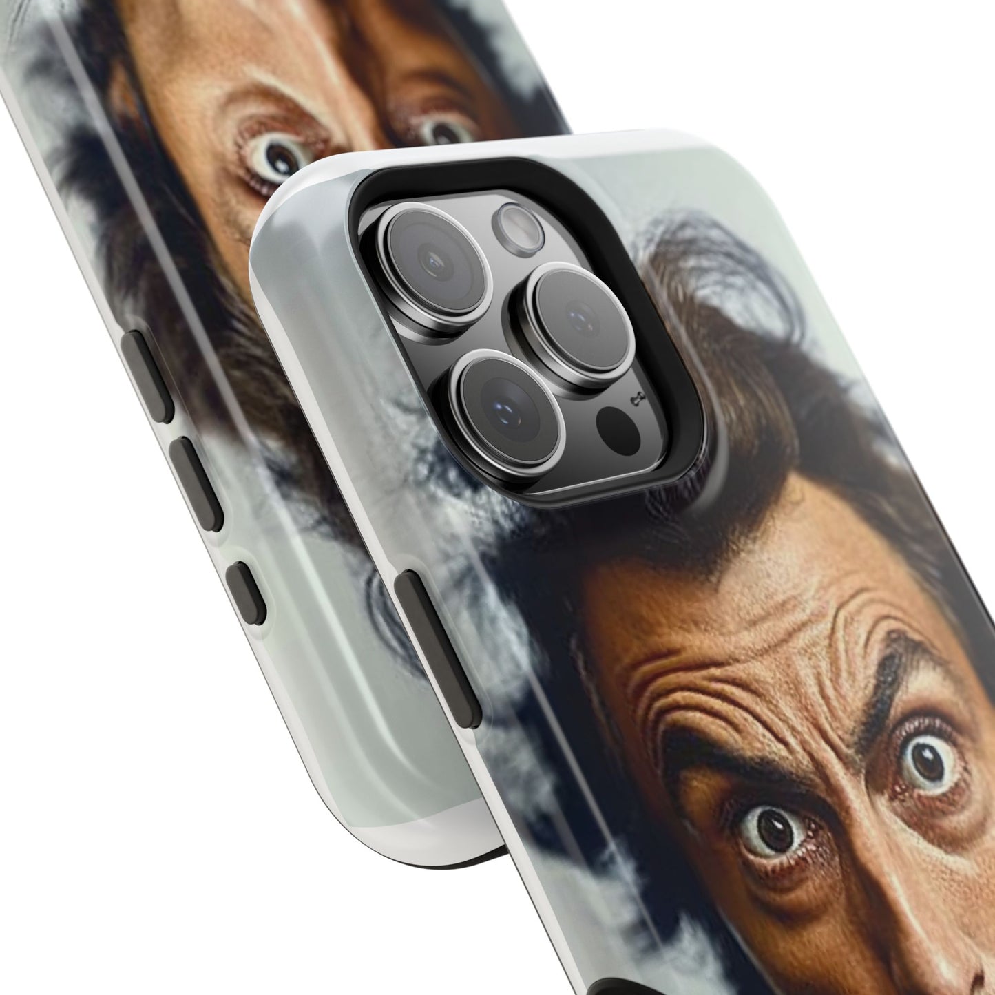 Luxurious Magnetic Wireless Charging Tough iPhone Case - “Close-Up Salvador Dali” by Moxie-Jay