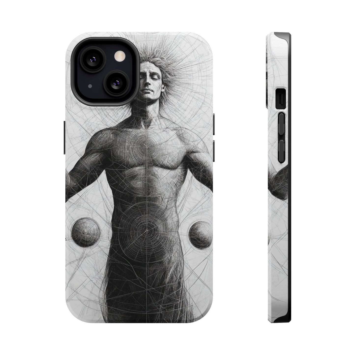 Artistic Magnetic Tough Case with Mystical Design
