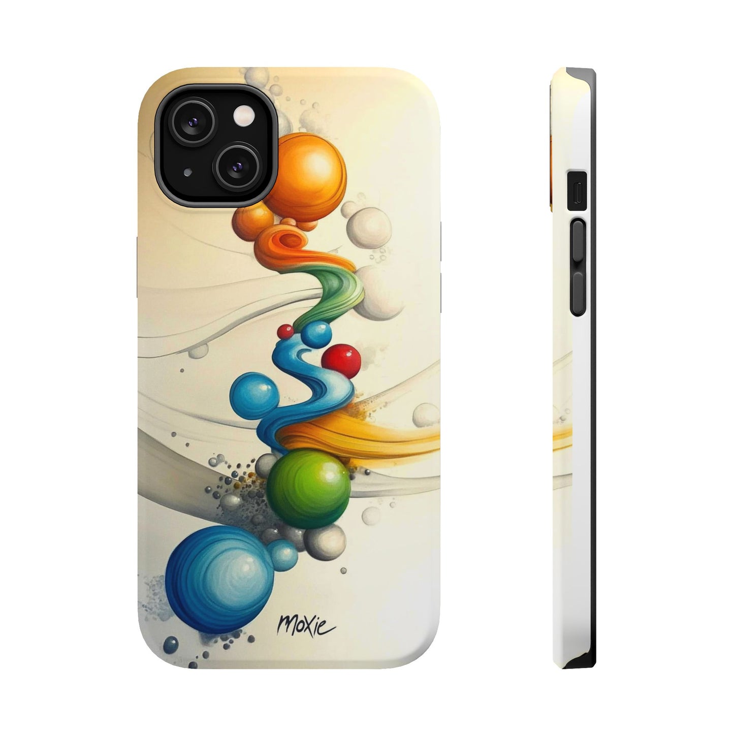 Phone Case - Abstract Balls Design by Moxie-Jay - Magnetic Tough
