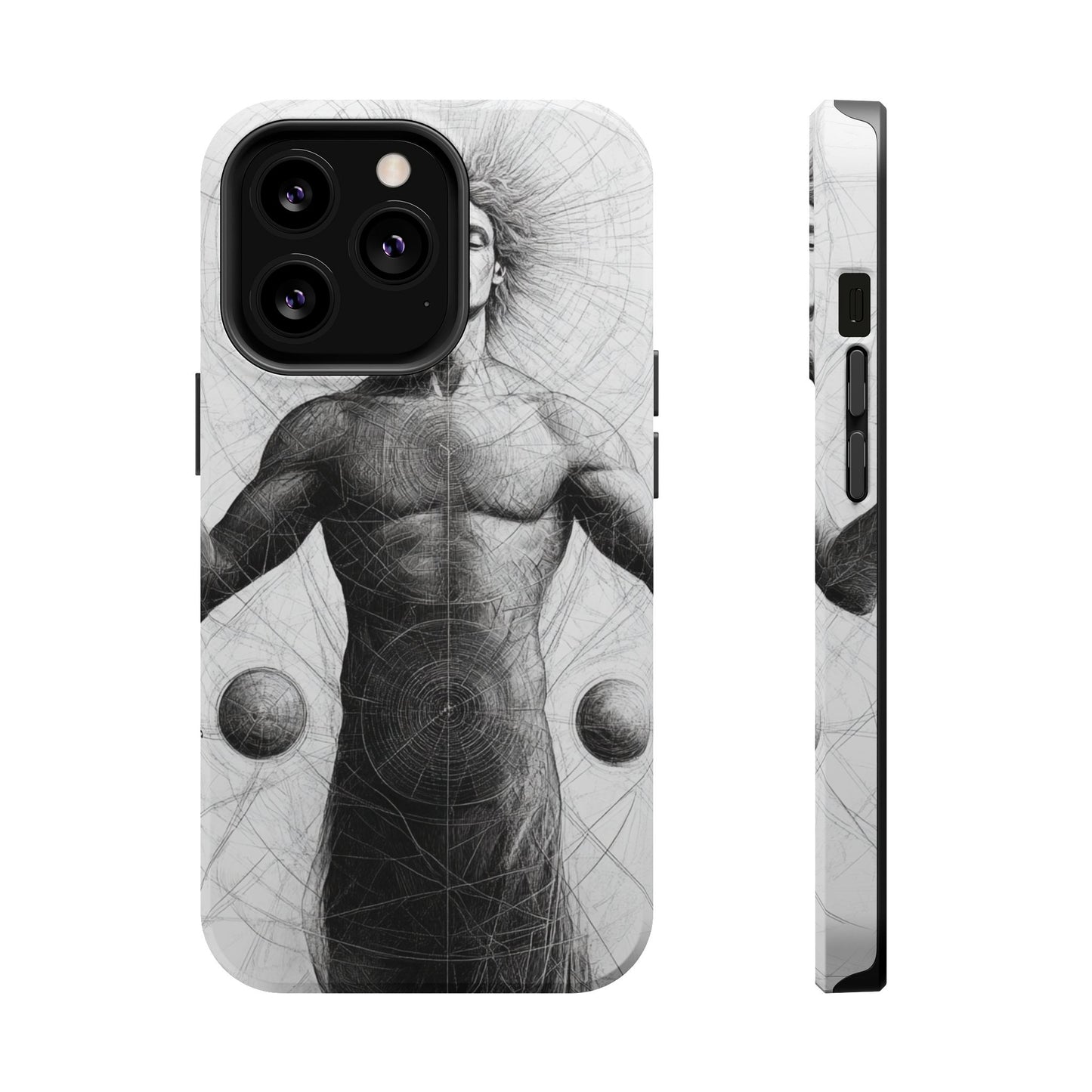 Artistic Magnetic Tough Case with Mystical Design