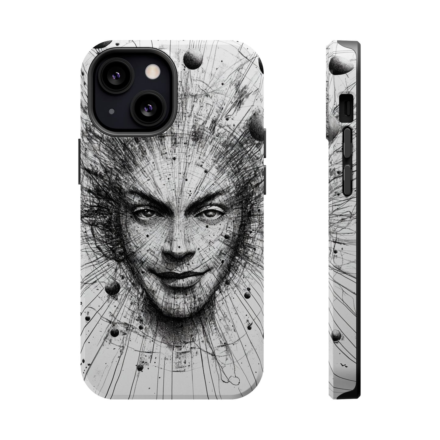 Artistic Magnetic Phone Case - Unique Design for Creative Minds