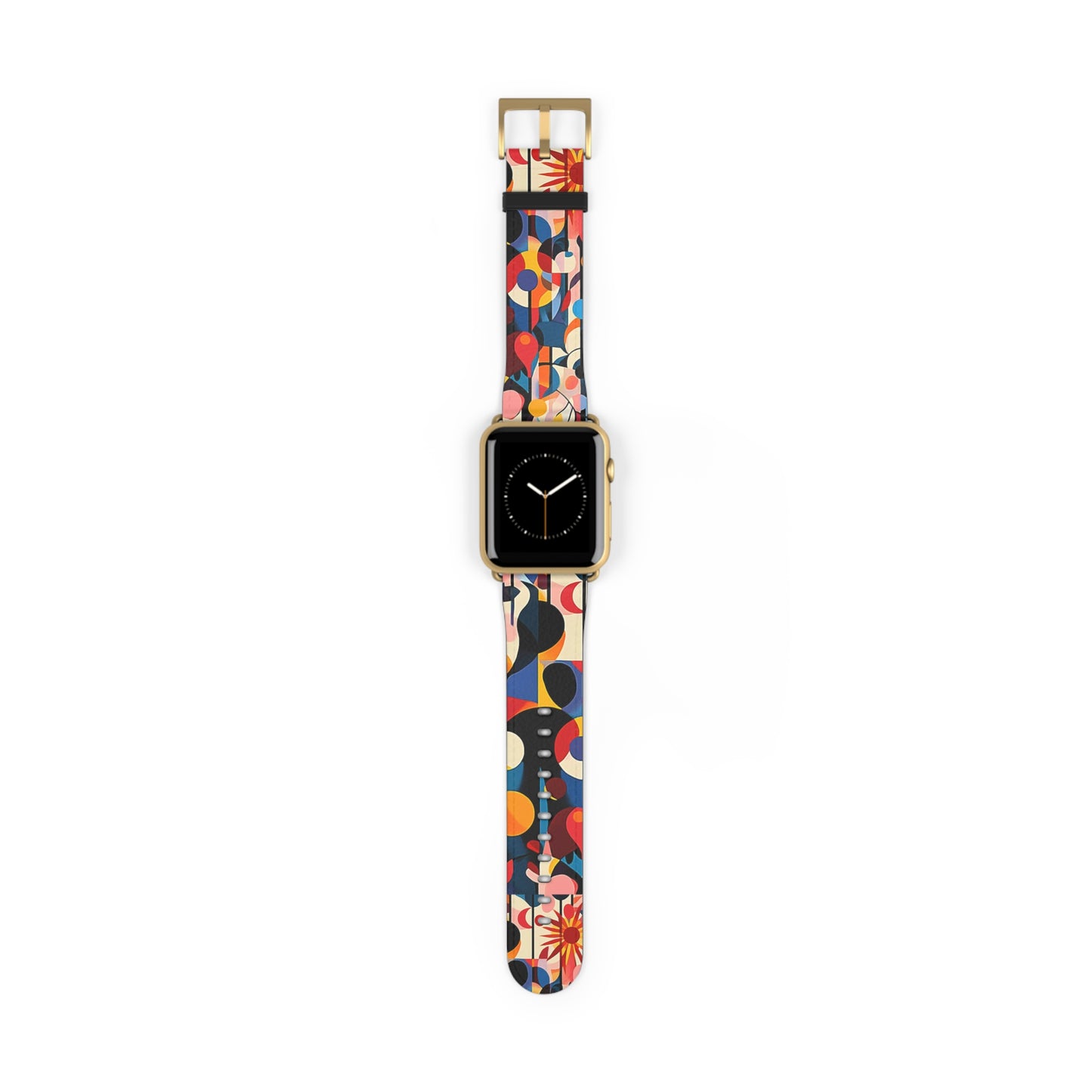 Colorful Geometric Watch Band – Stylish Accessory for Any Occasion