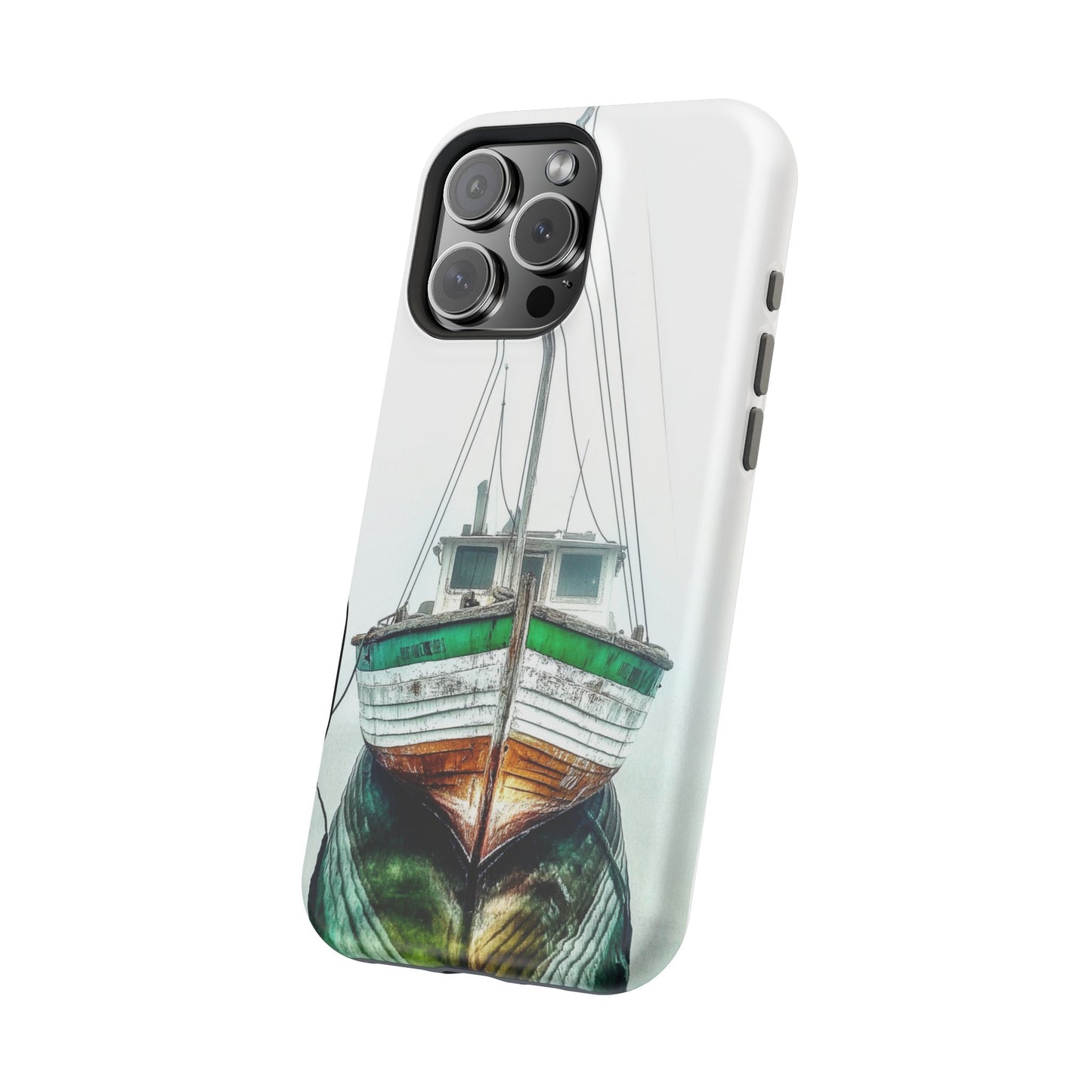 Seaside Boat Magnetic Tough Case - Nautical Phone Protector