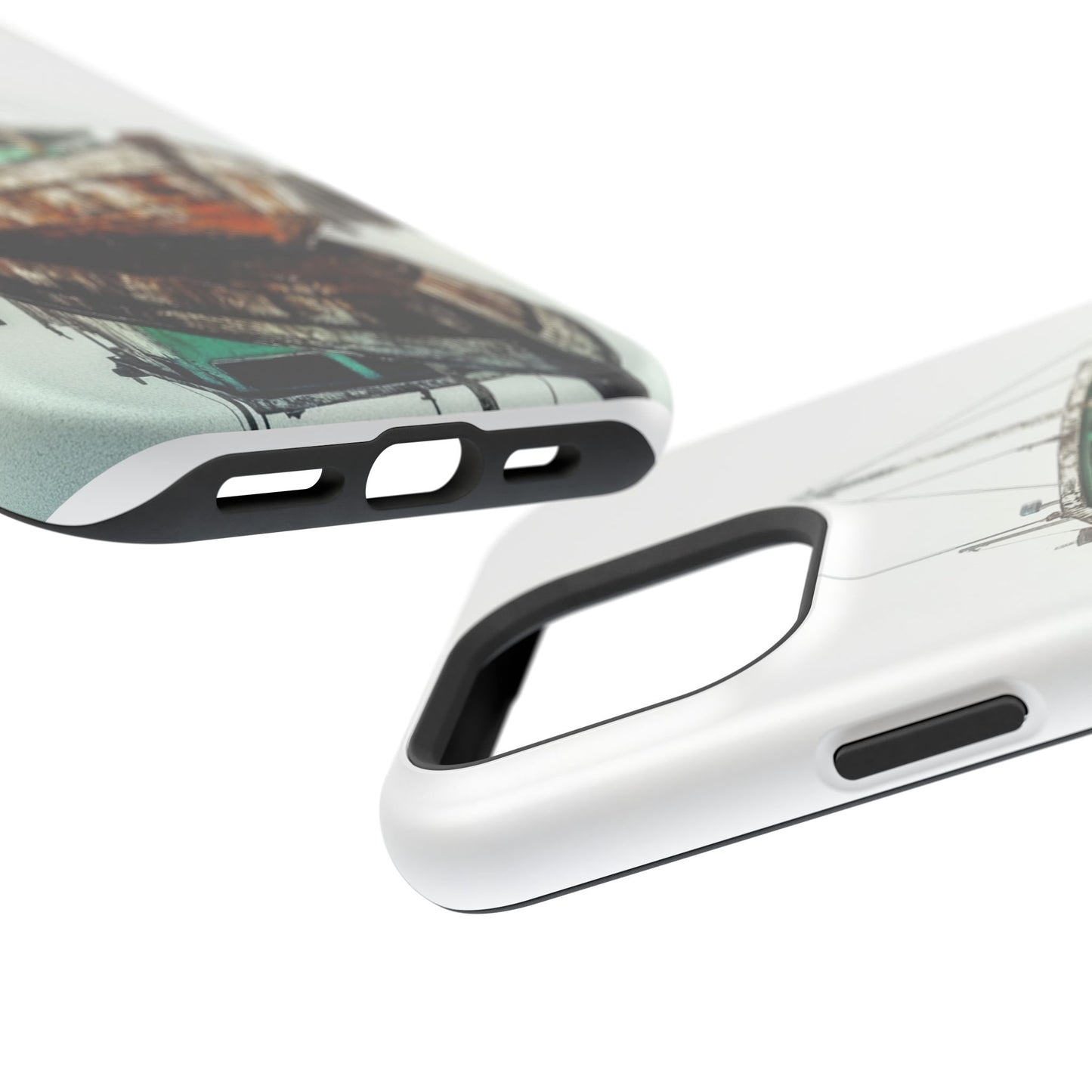 Rustic Boat Magnetic Tough Case for iPhone - Durable & Stylish Protection