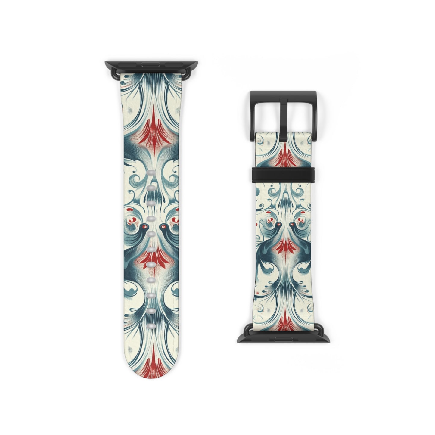 Vintage Floral Watch Band - Elegant Design for Apple Watch