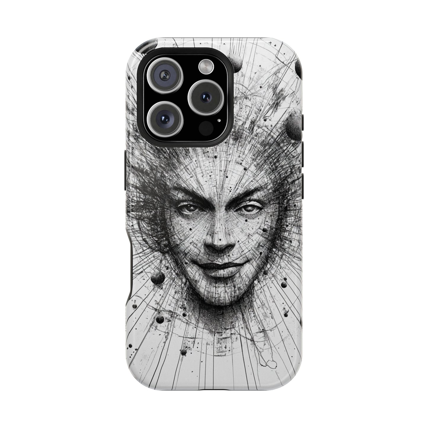 Artistic Magnetic Phone Case - Unique Design for Creative Minds