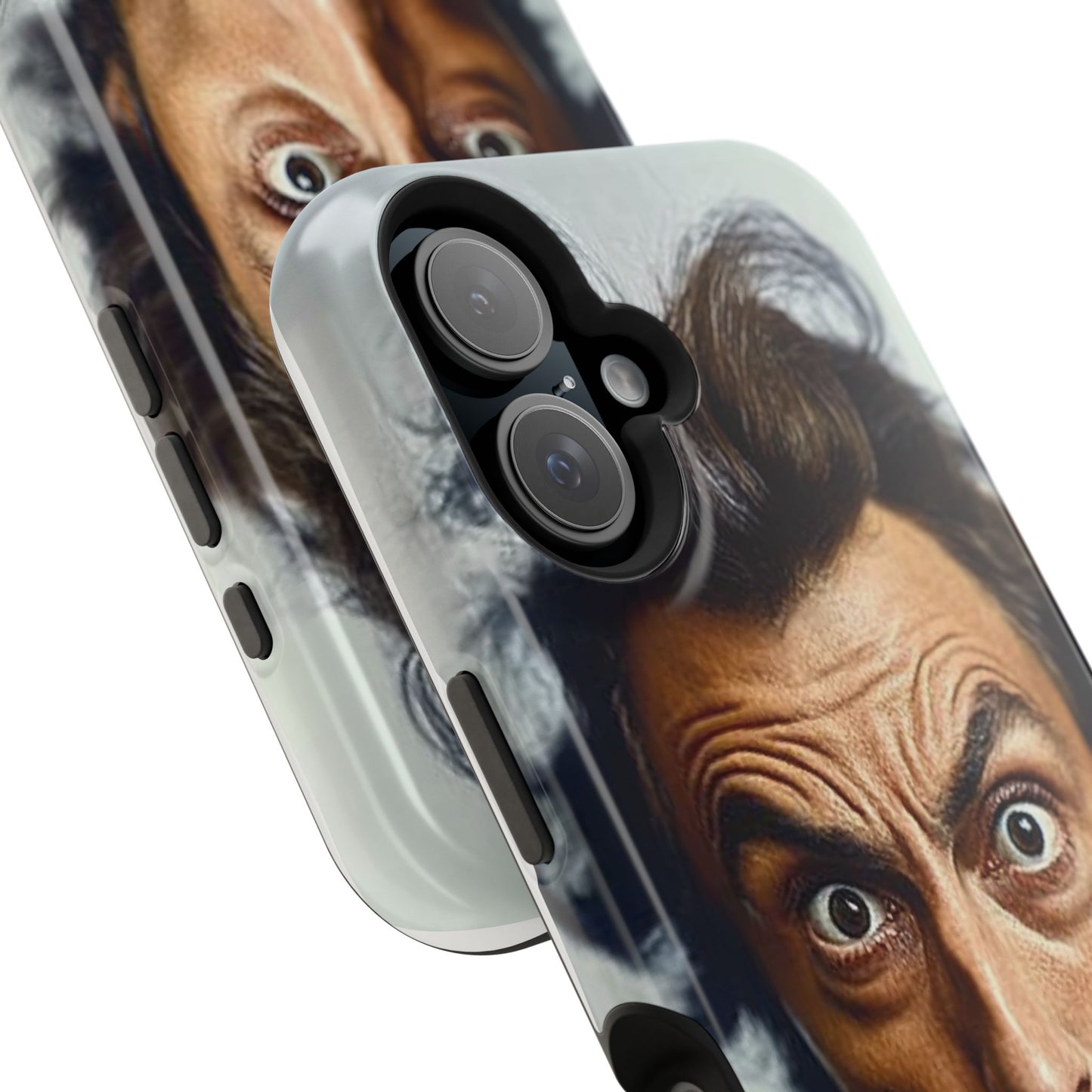 Luxurious Magnetic Wireless Charging Tough iPhone Case - “Close-Up Salvador Dali” by Moxie-Jay