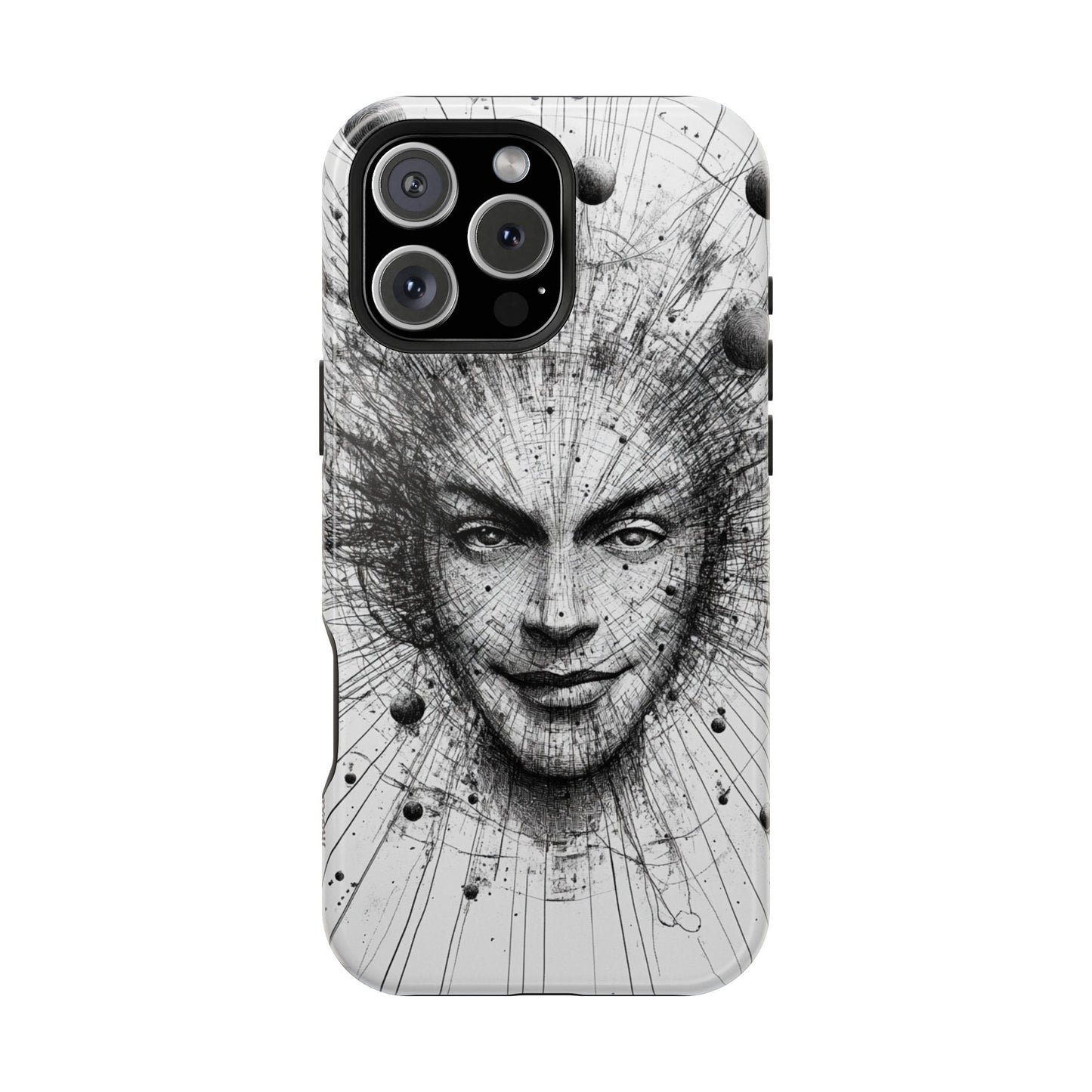 Artistic Magnetic Phone Case - Unique Design for Creative Minds