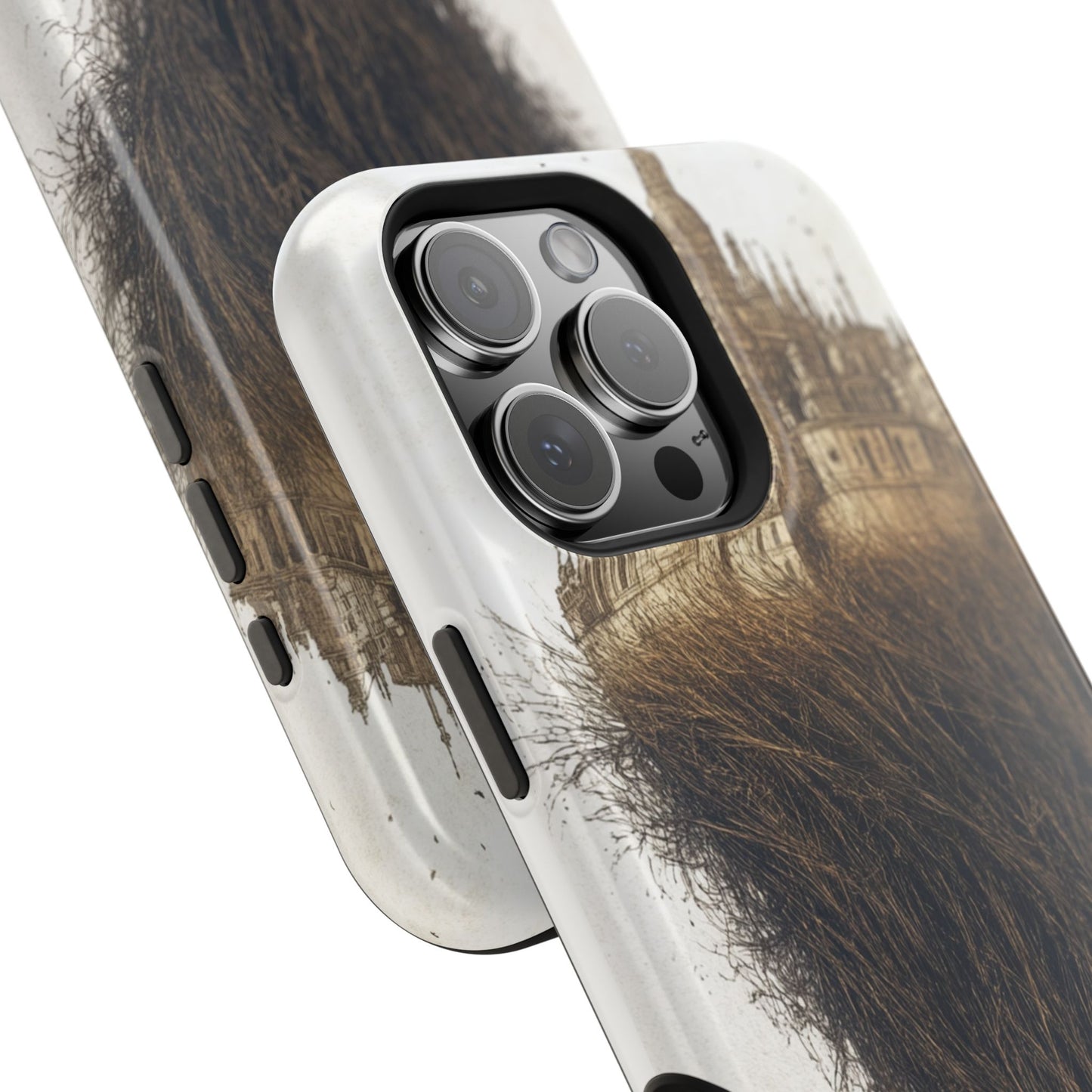 Artistic Magnetic Tough Case - Fantasy Landscape Design