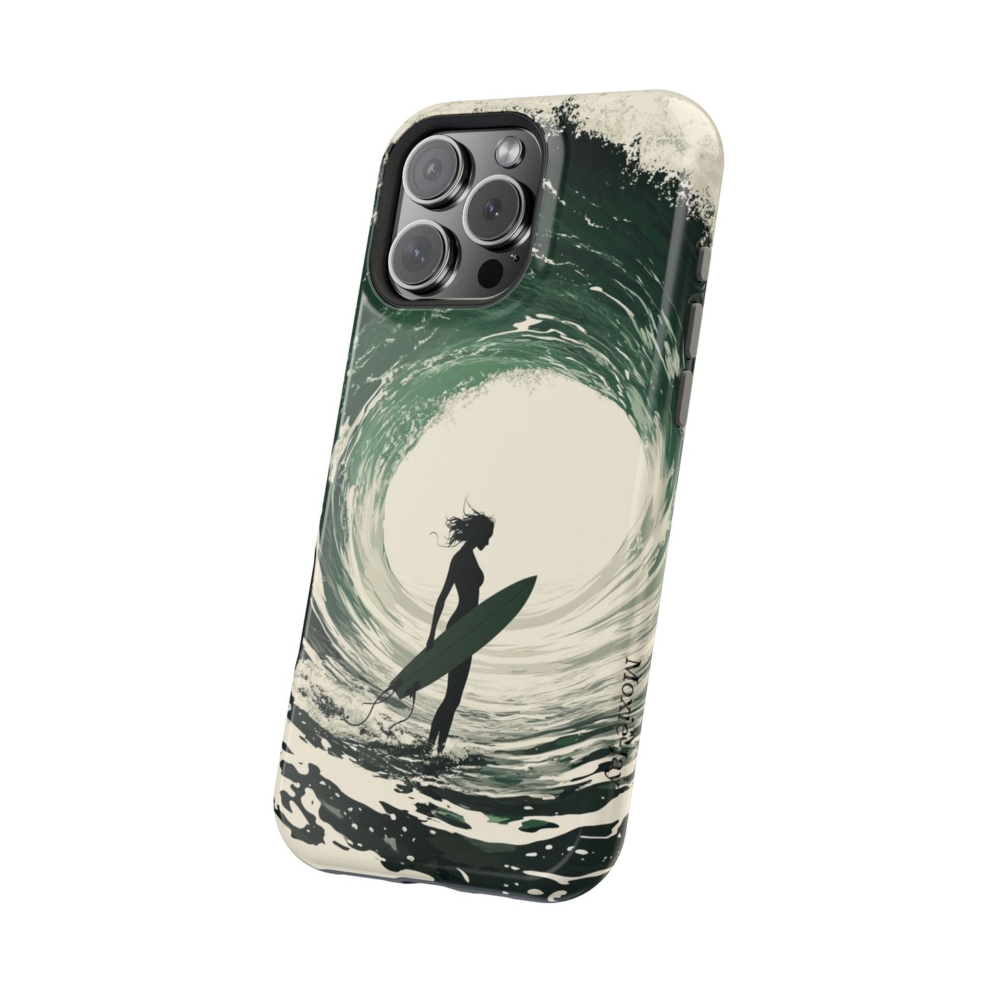 iPhone Case Surf Girl Wave Art