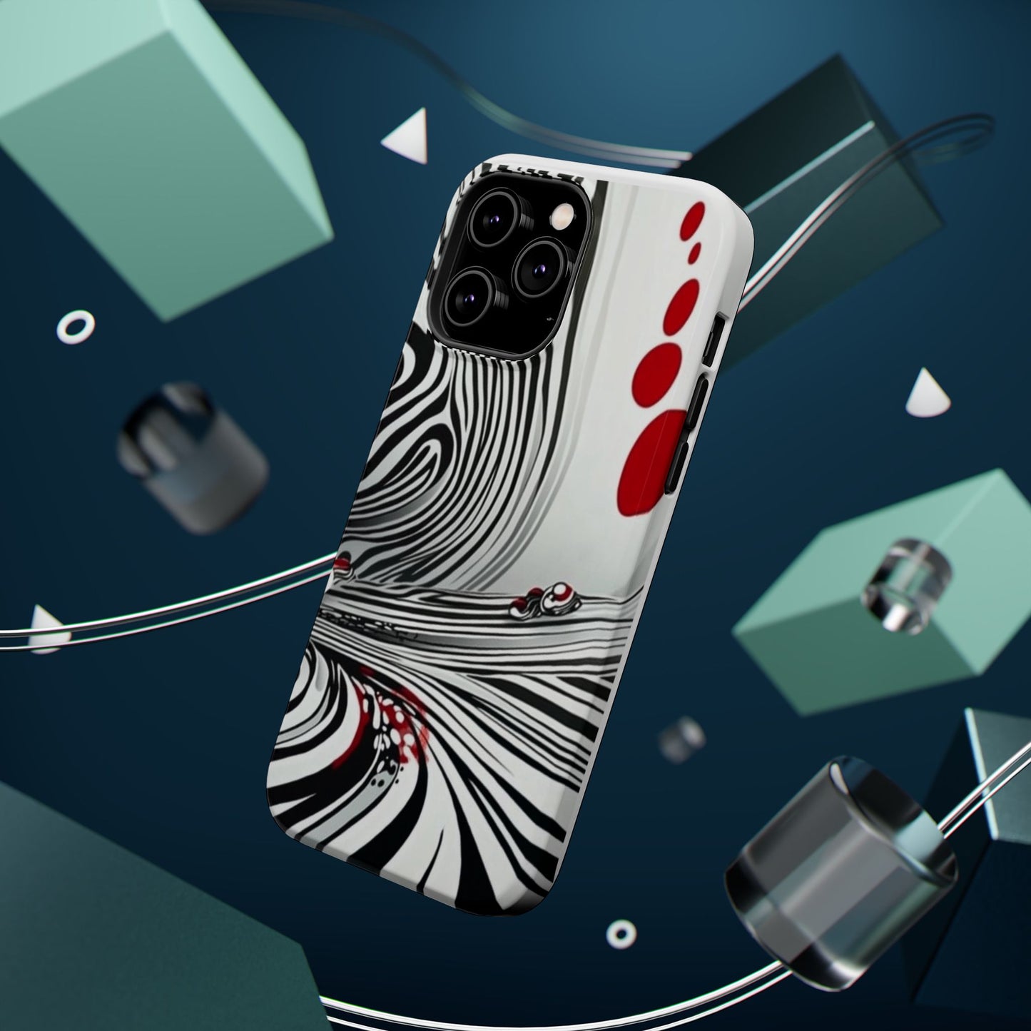 Warp Zone: Moxie J's Magnetic Tough Case - Where Artistry Meets Unmatched Protection