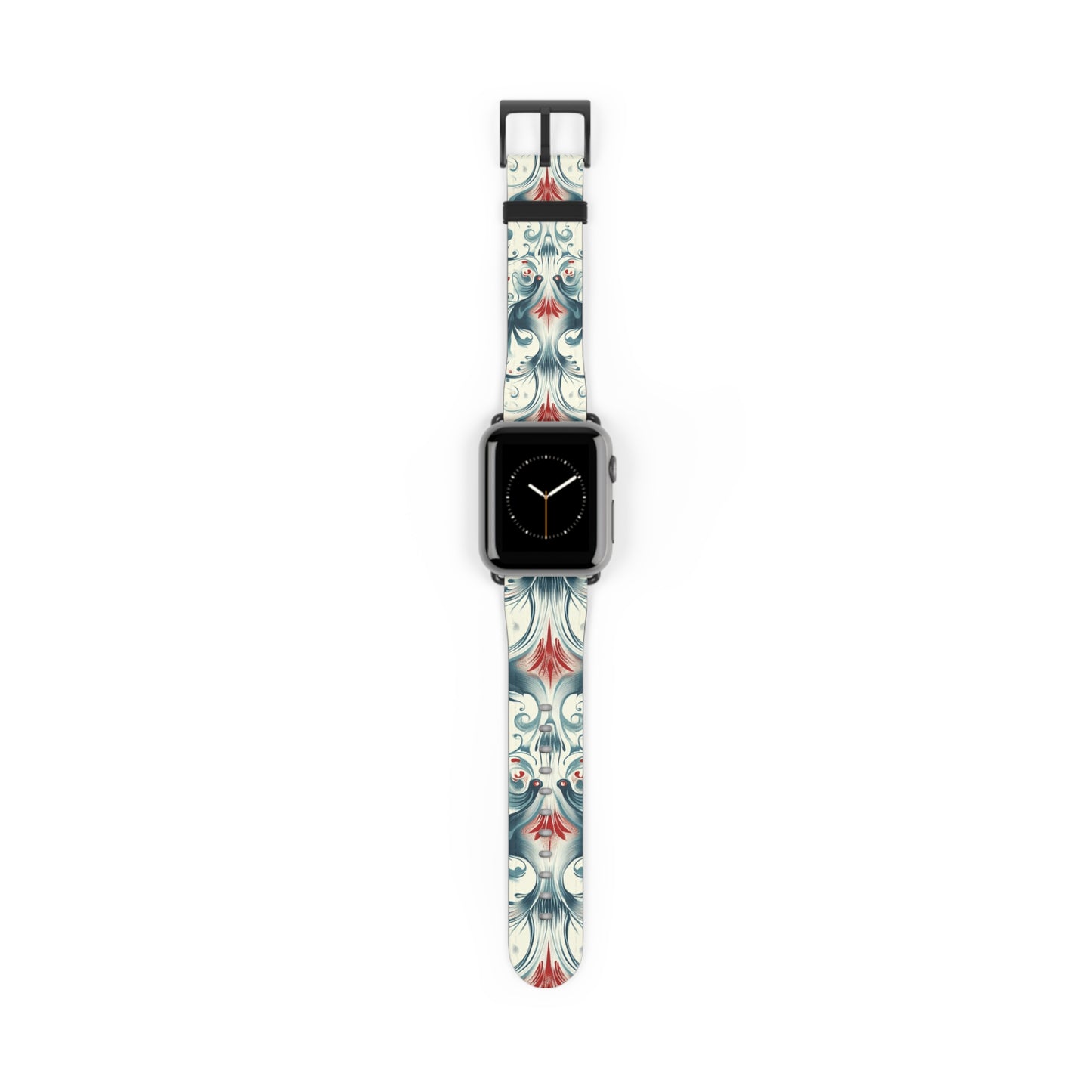 Vintage Floral Watch Band - Elegant Design for Apple Watch