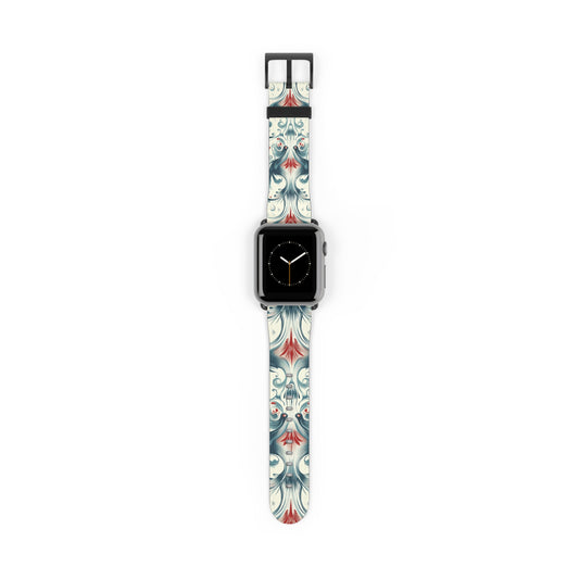 Vintage Floral Watch Band - Elegant Design for Apple Watch