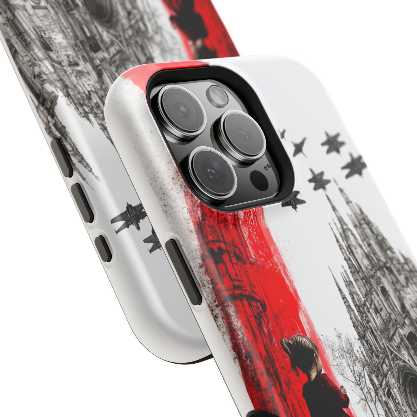 Magnetic Tough Cases Luxurious iPhone Protector with Moxie-Jay Piece Design