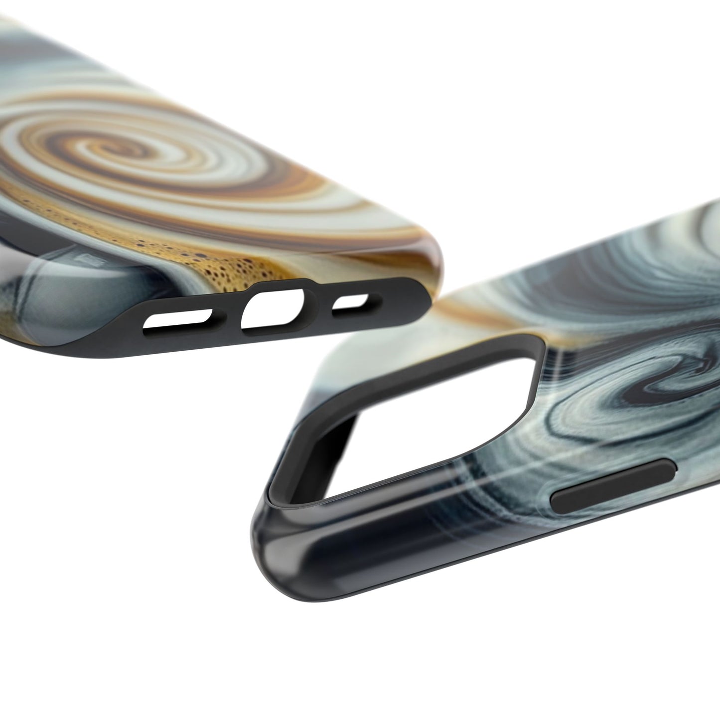 Artistic Magnetic Tough Cases - Swirl Design for iPhone