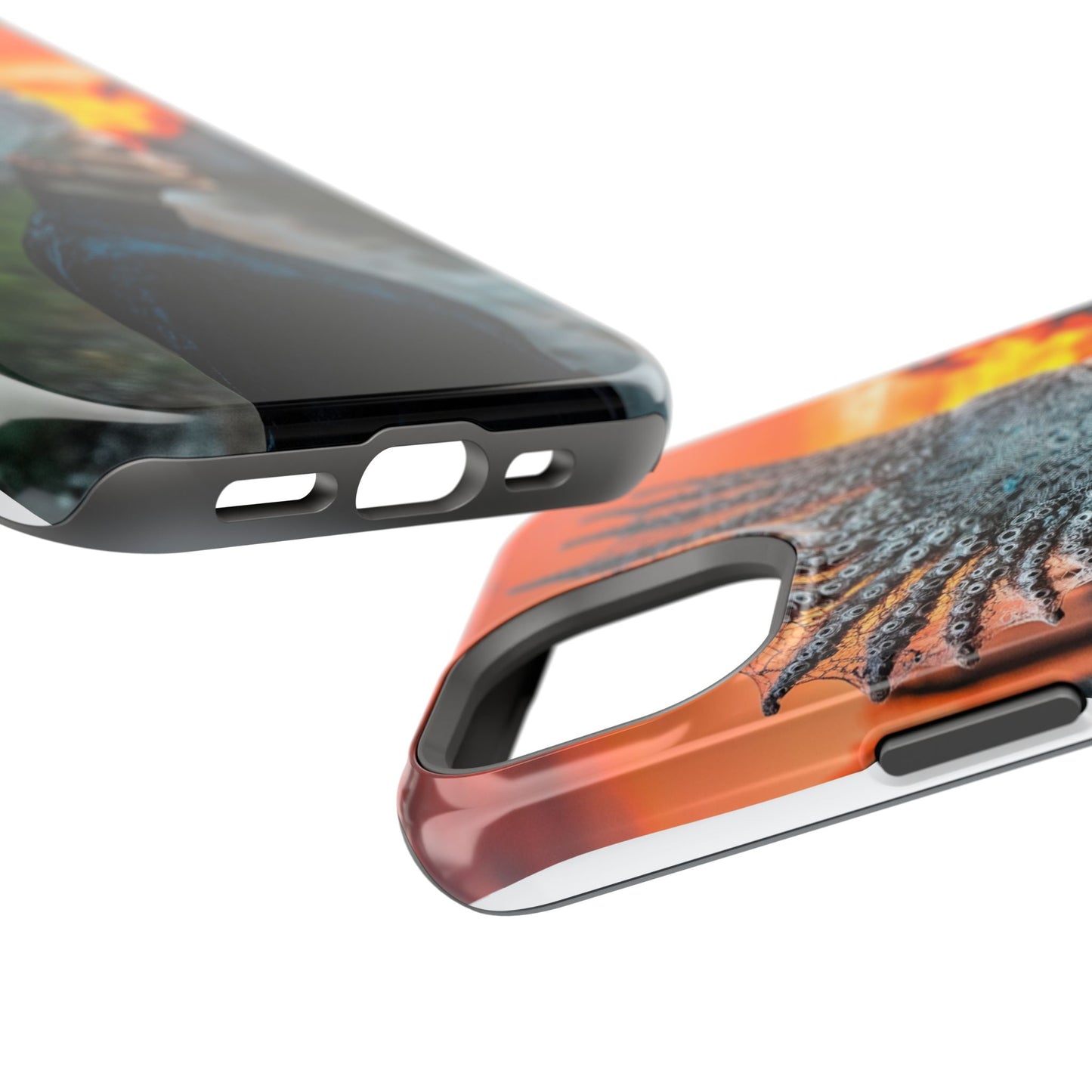 Sunset Goddess" Magnetic Wireless Charging iPhone Case by Moxie Jay