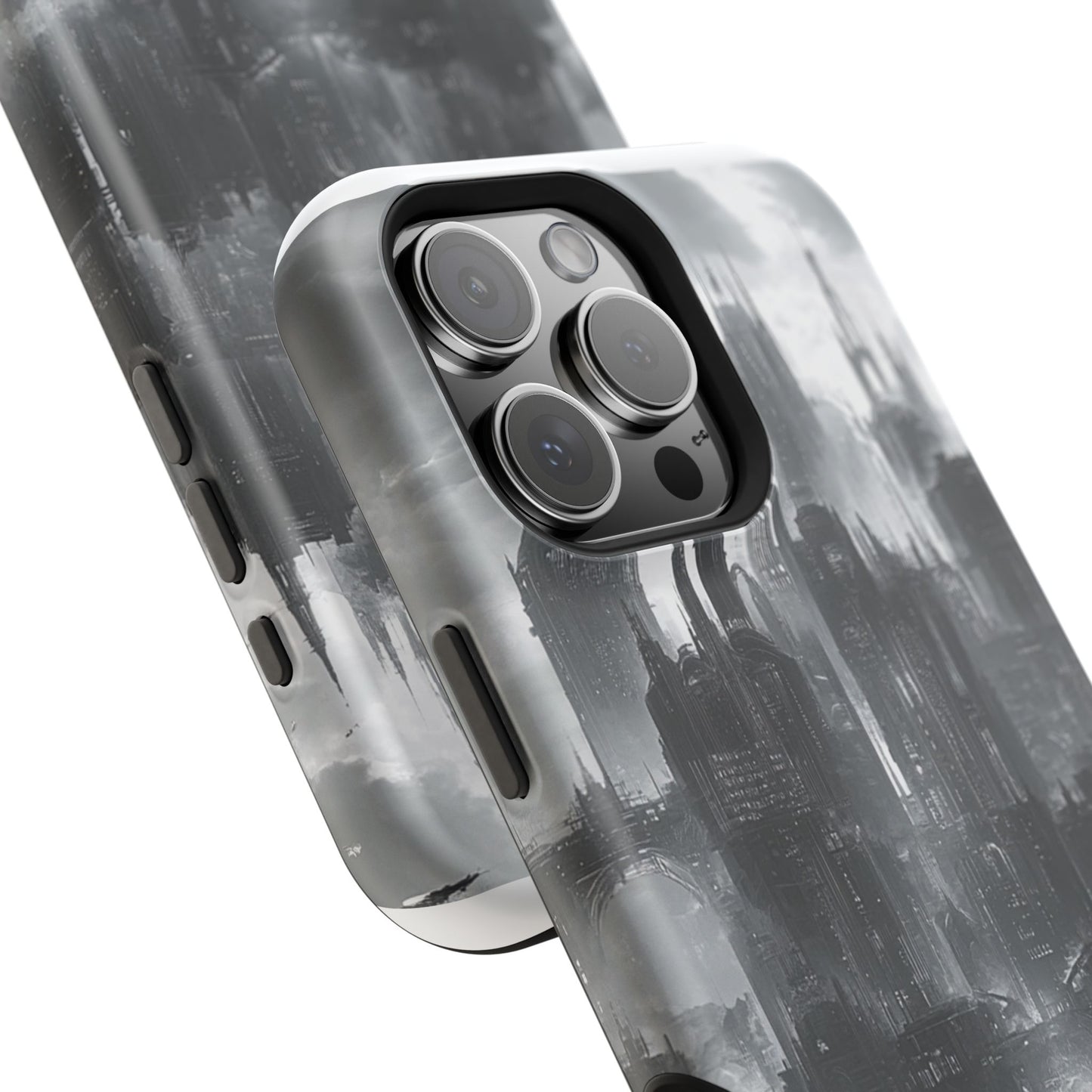 iPhone Magnetic Tough Case - Futuristic Gotham Design by Moxie Jay