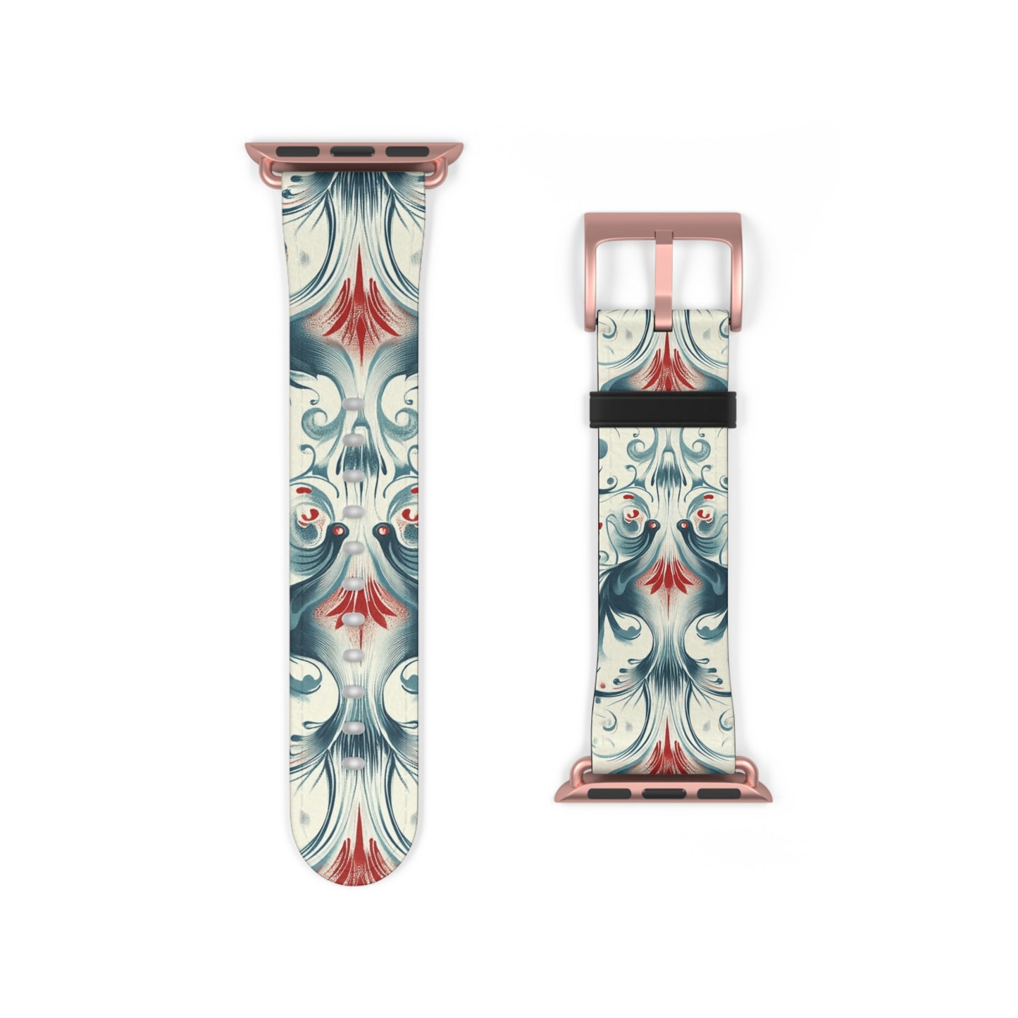 Vintage Floral Watch Band - Elegant Design for Apple Watch