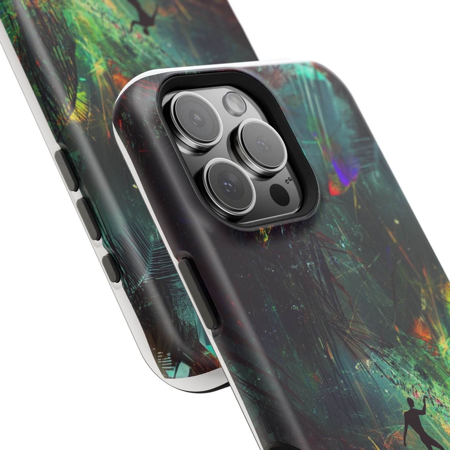 Phone Case with Abstract Art by moxie-jay