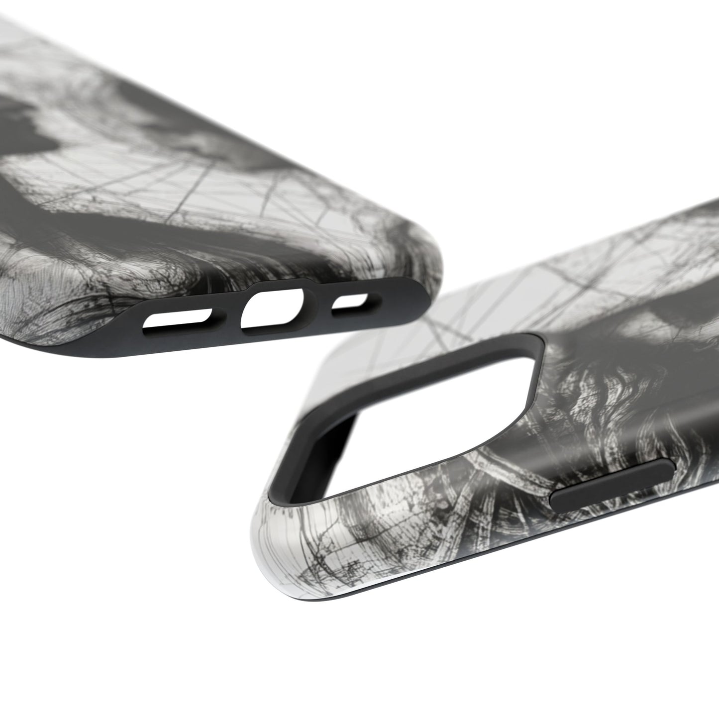 Artistic Magnetic Tough Phone Cases - Unique Design for Stylish Protection