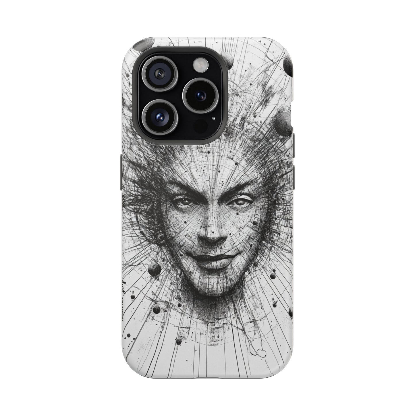 Artistic Magnetic Phone Case - Unique Design for Creative Minds