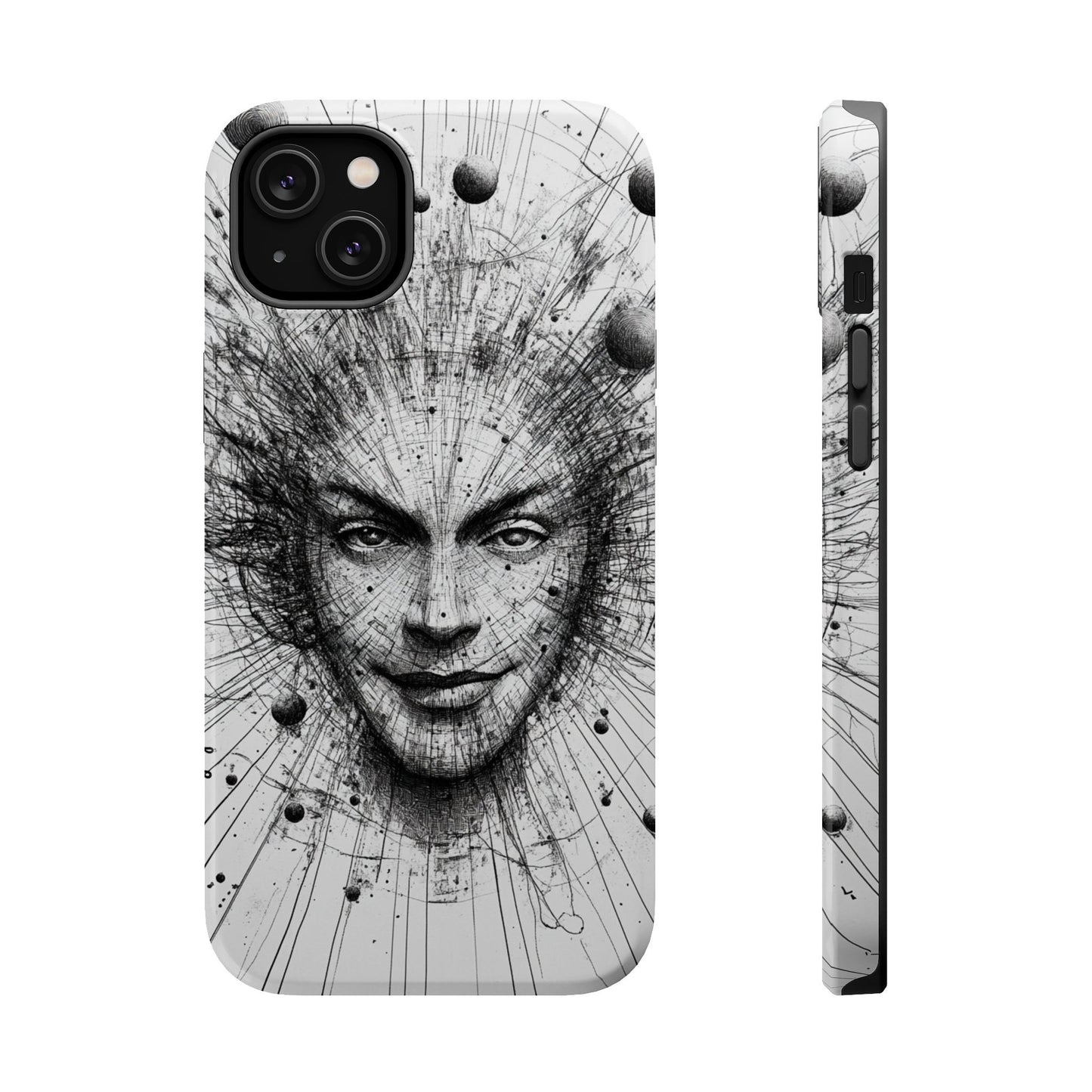 Artistic Magnetic Phone Case - Unique Design for Creative Minds
