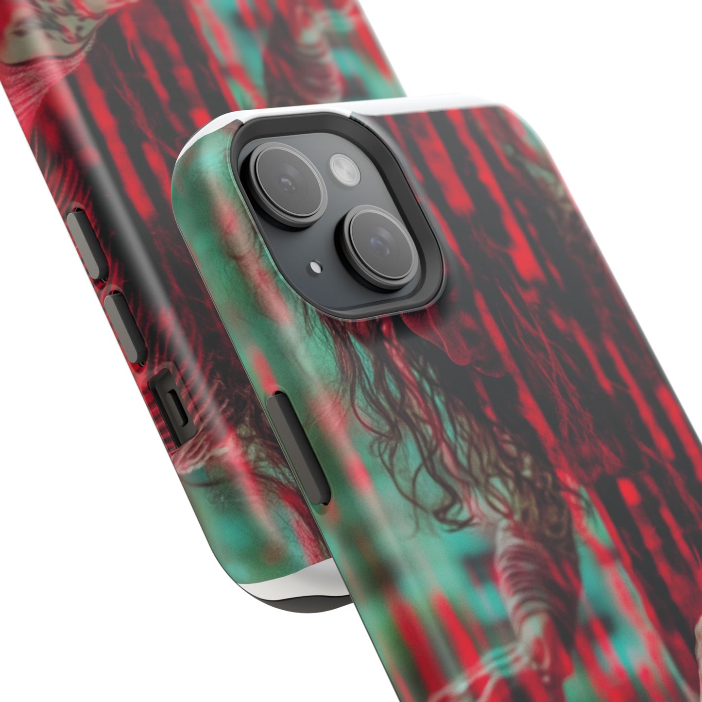 "Vinyl Virtuoso" Luxury Magnetic Wireless Charging iPhone Case by Moxie Jay