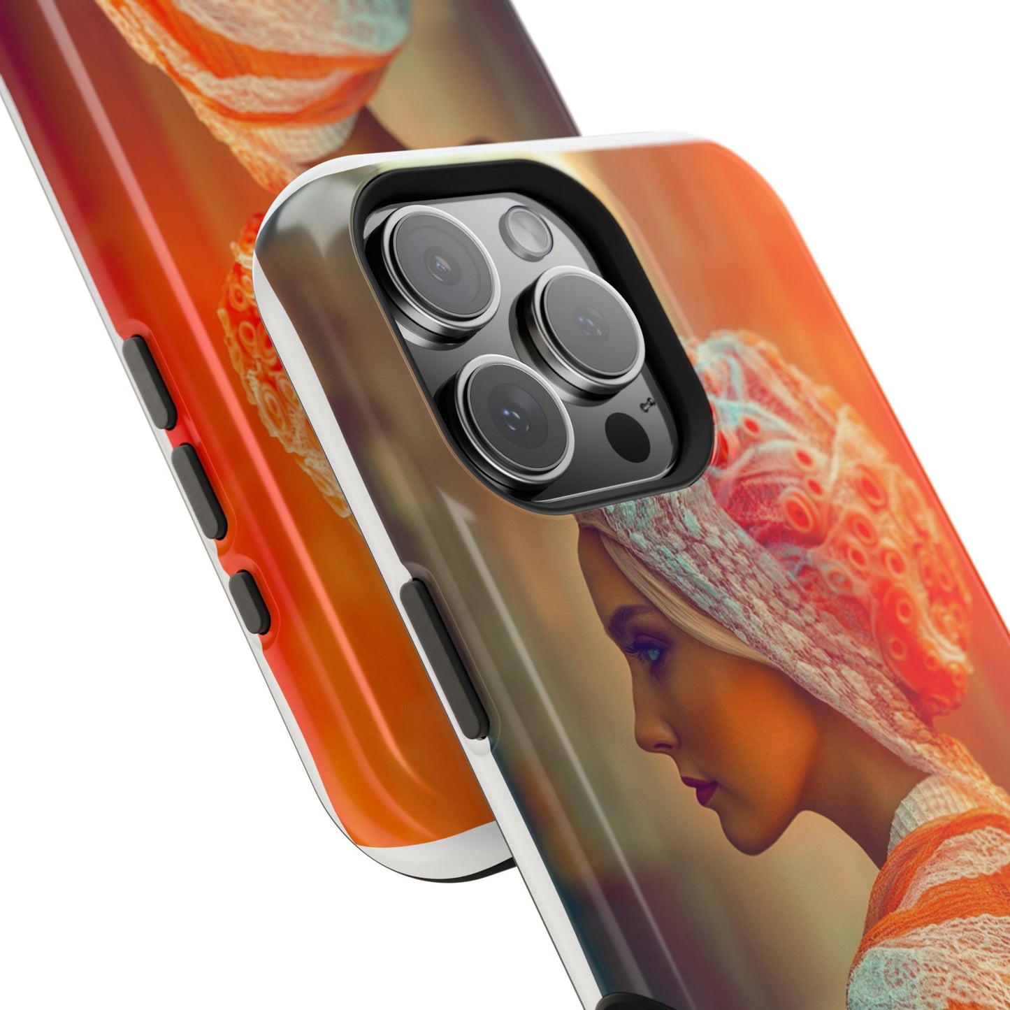 "Sunset Serenity" Luxury Magnetic Wireless Charging iPhone Case by Moxie Jay