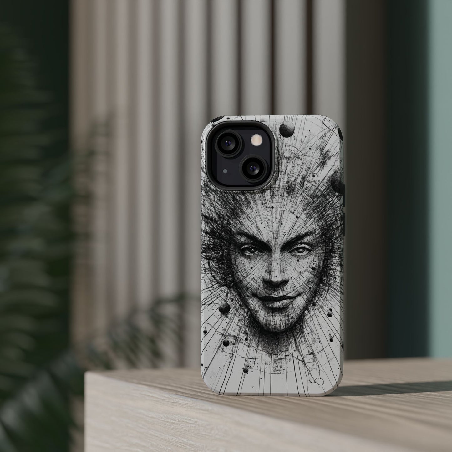 Artistic Magnetic Phone Case - Unique Design for Creative Minds