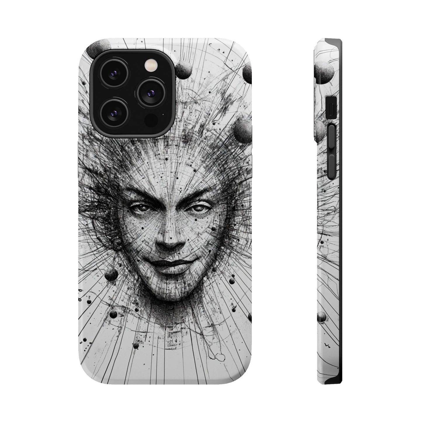 Artistic Magnetic Phone Case - Unique Design for Creative Minds