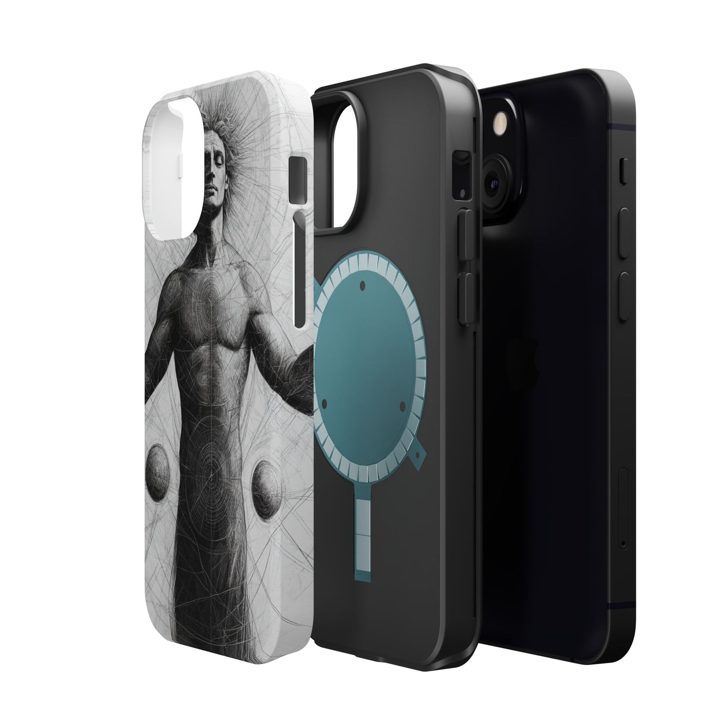 Artistic Magnetic Tough Case with Mystical Design