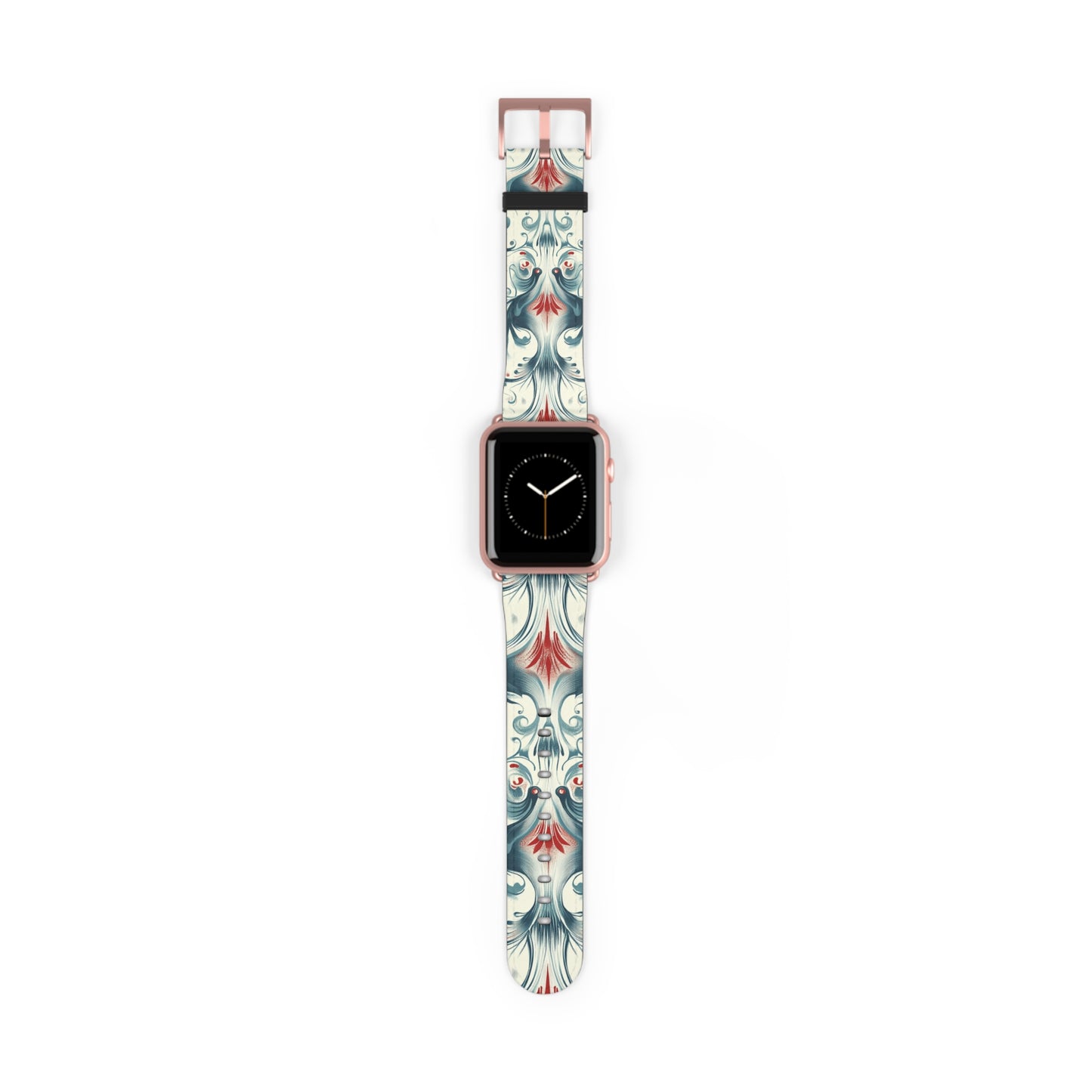 Vintage Floral Watch Band - Elegant Design for Apple Watch