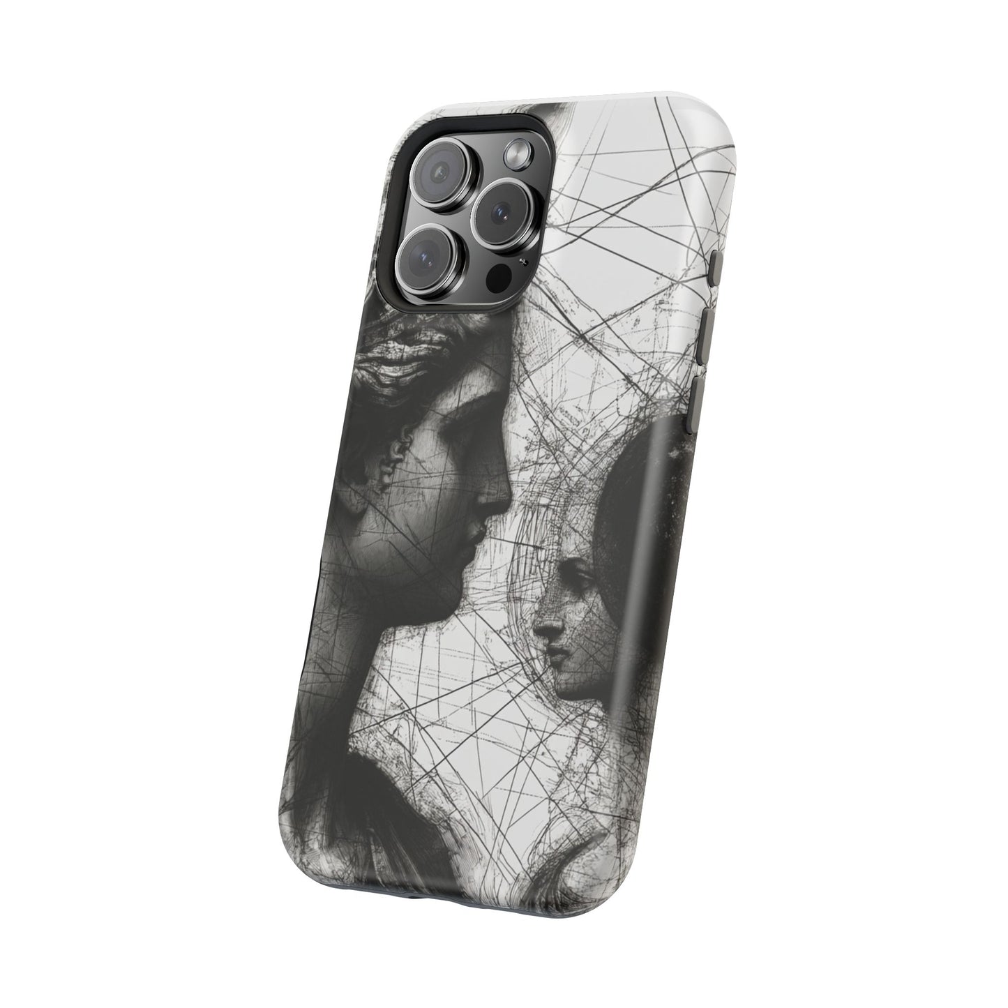 Artistic Magnetic Tough Phone Cases - Unique Design for Stylish Protection