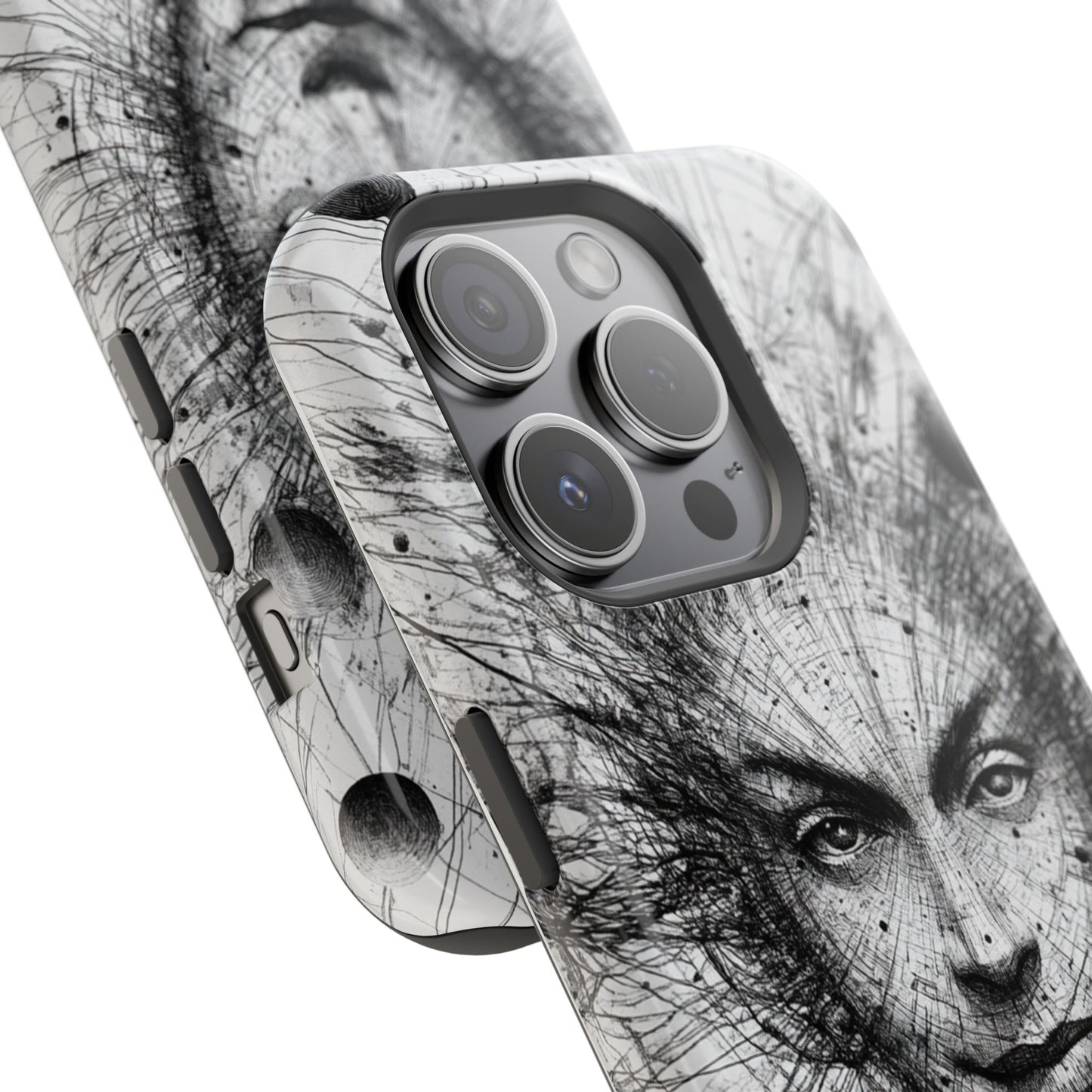 Artistic Magnetic Phone Case - Unique Design for Creative Minds