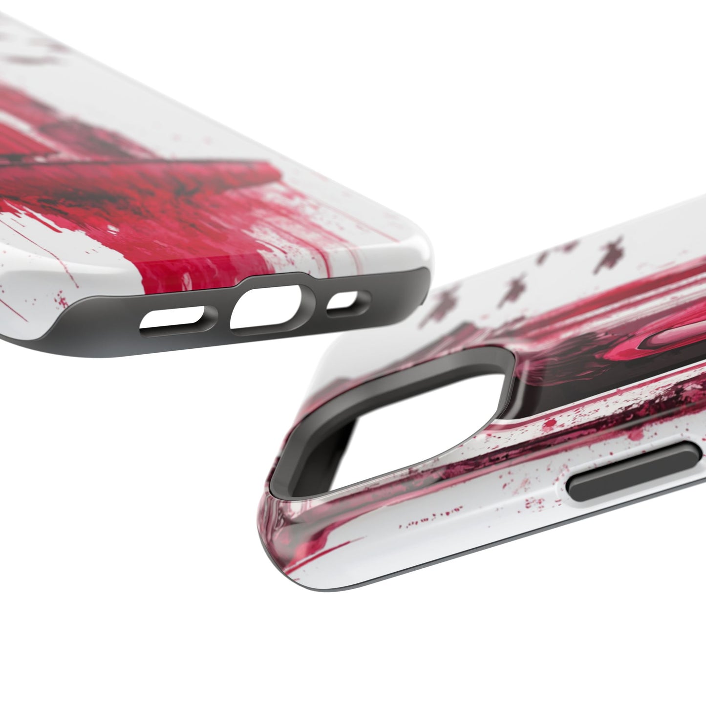 Luxurious MagSafe® Compatible iPhone Case - "Resilience in Ruins" by Moxie-Jay