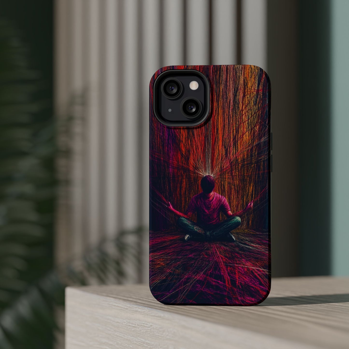 Luxurious Magnetic Wireless Charging Tough iPhone Case - "Transcendence" by Moxie-Jay