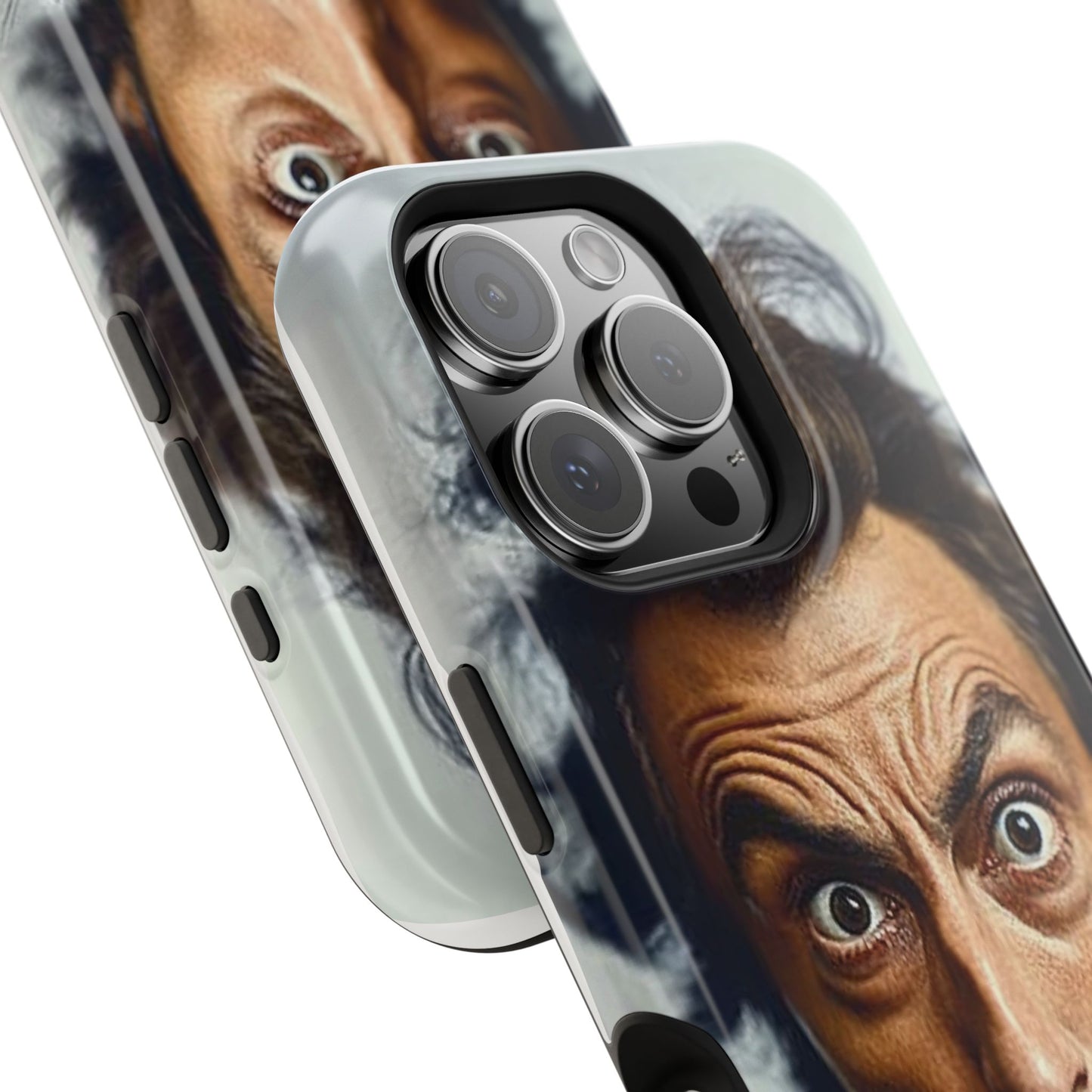 Luxurious Magnetic Wireless Charging Tough iPhone Case - “Close-Up Salvador Dali” by Moxie-Jay