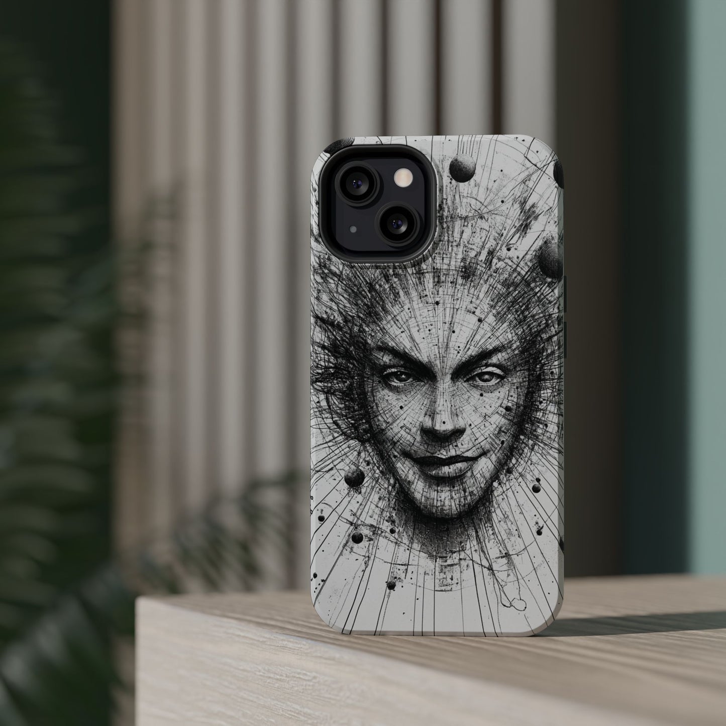 Artistic Magnetic Phone Case - Unique Design for Creative Minds