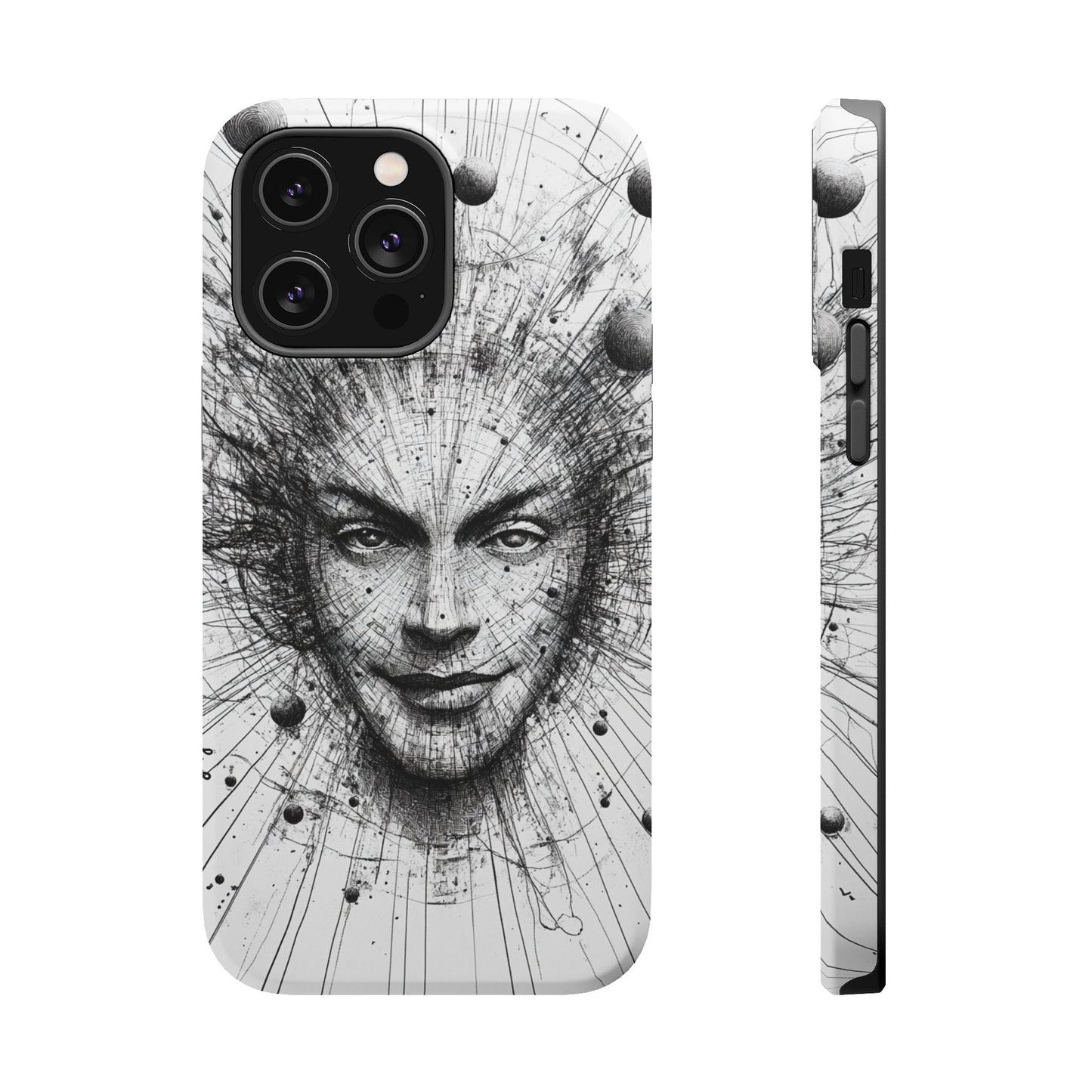 Artistic Magnetic Phone Case - Unique Design for Creative Minds