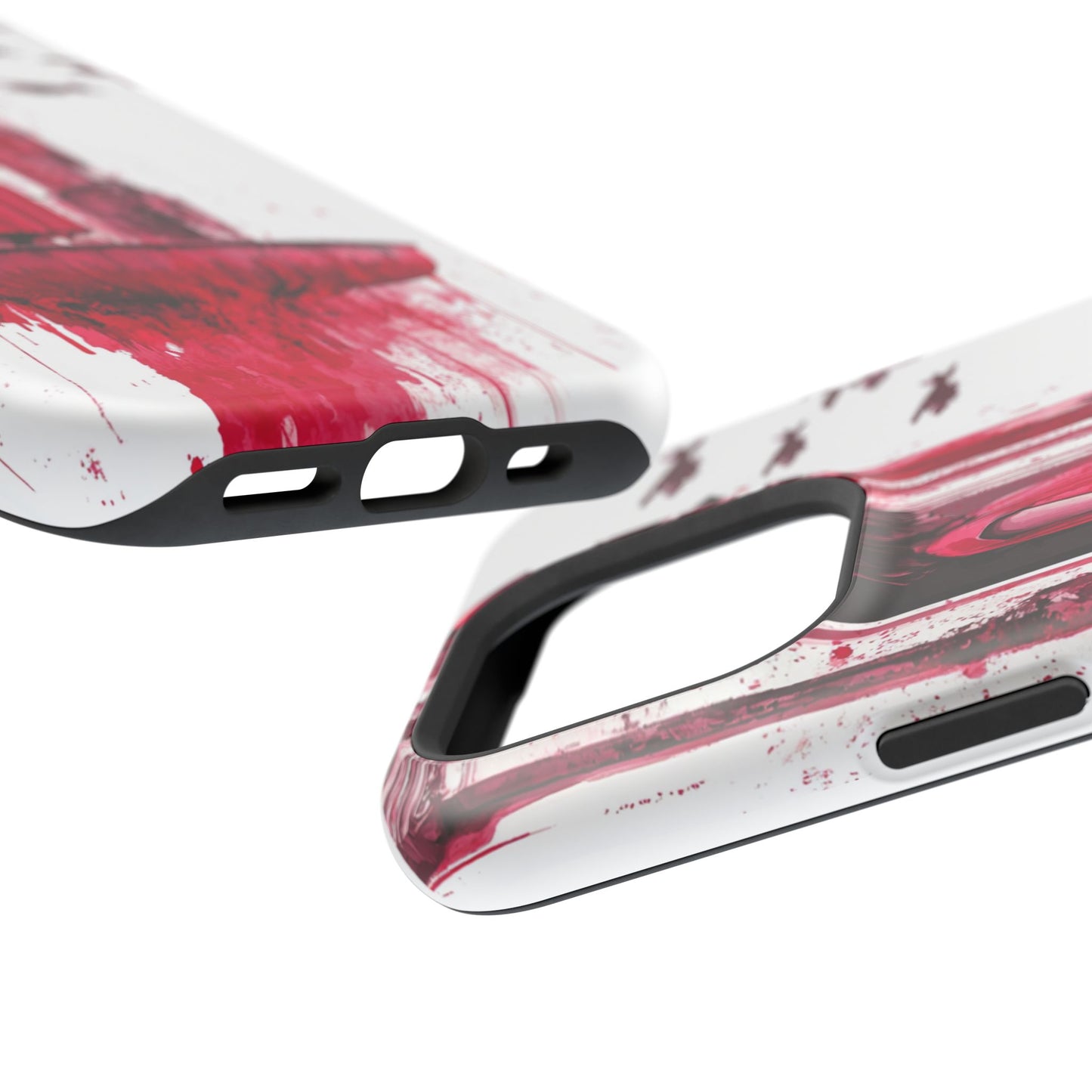 Luxurious MagSafe® Compatible iPhone Case - "Resilience in Ruins" by Moxie-Jay