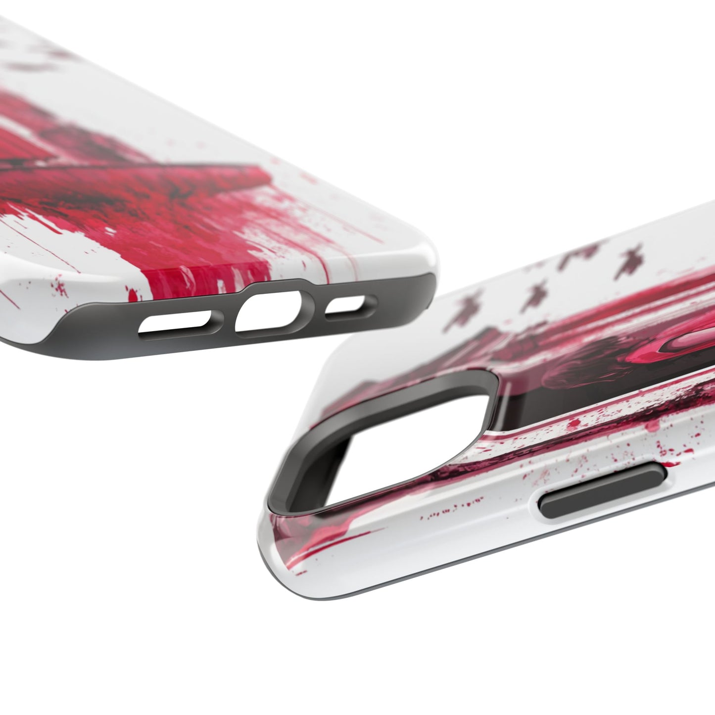 Luxurious MagSafe® Compatible iPhone Case - "Resilience in Ruins" by Moxie-Jay