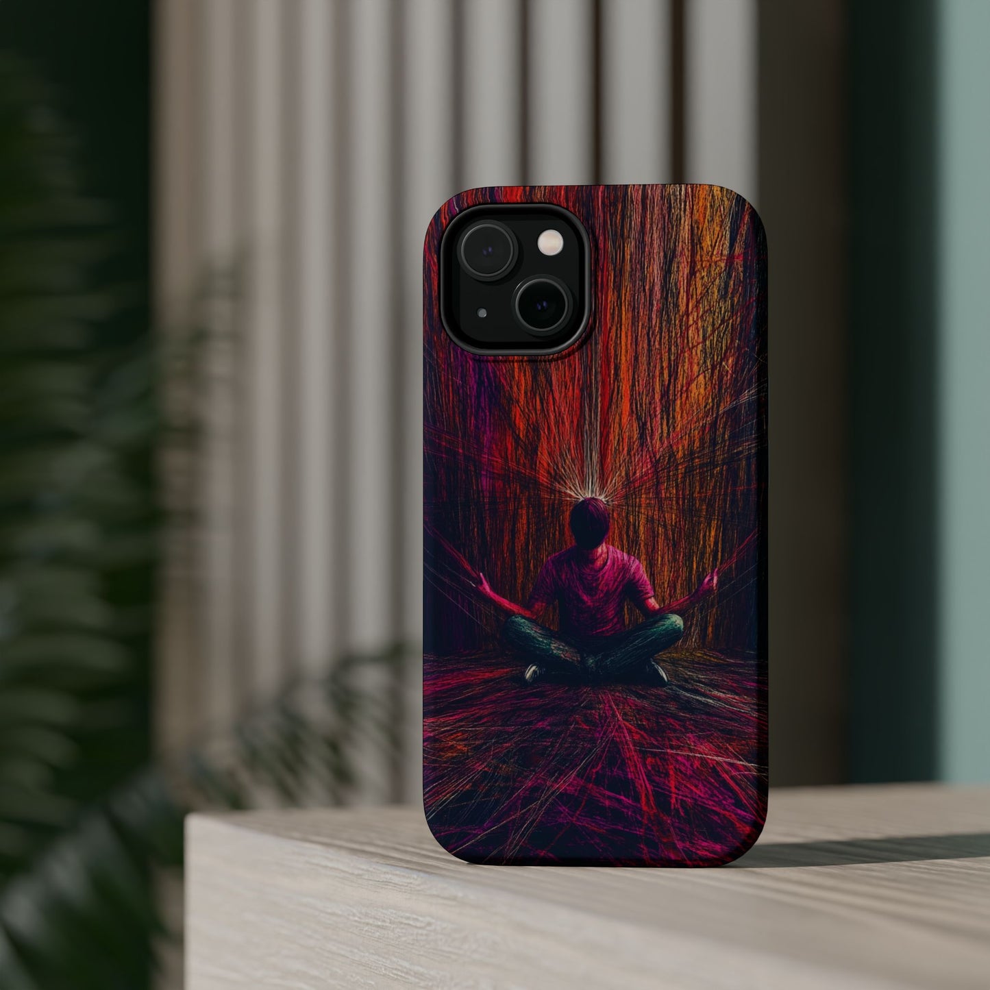 Luxurious Magnetic Wireless Charging Tough iPhone Case - "Transcendence" by Moxie-Jay