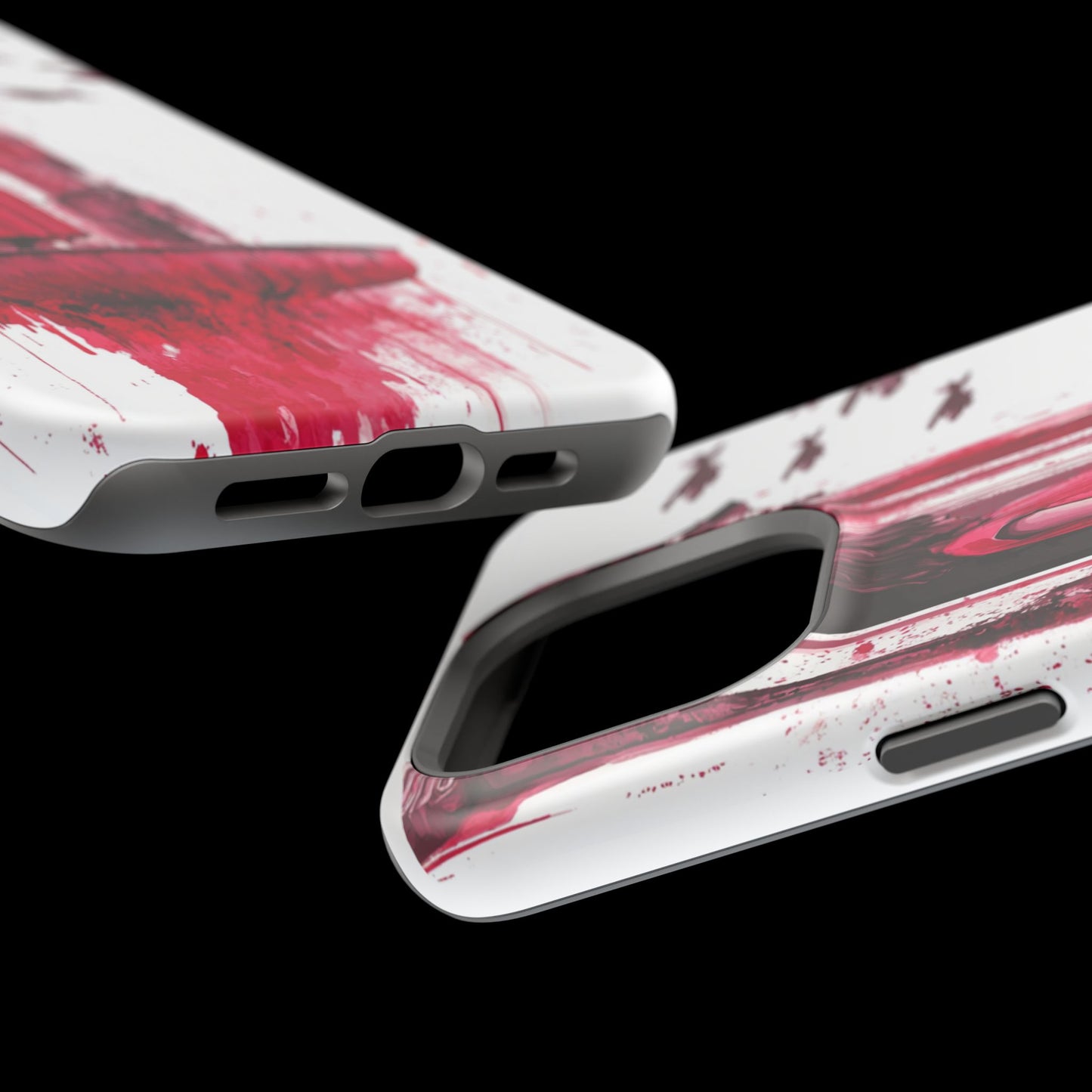 Luxurious MagSafe® Compatible iPhone Case - "Resilience in Ruins" by Moxie-Jay