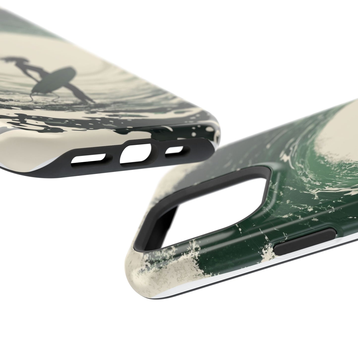 iPhone Case Surf Girl Wave Art
