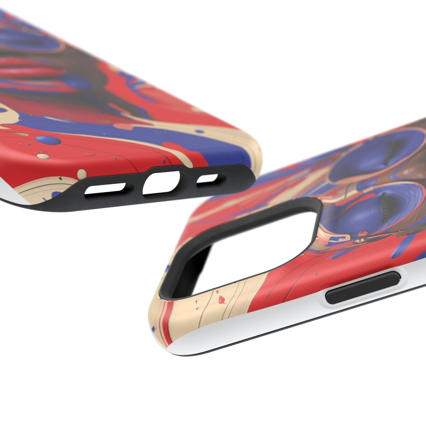 iPhone Magnetic Case - Original Artwork by Moxie-Jay, Futuristic Black Woman Design