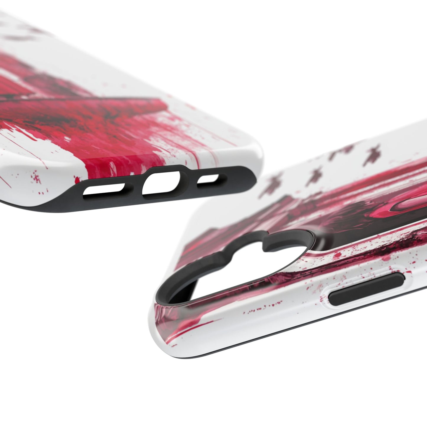 Luxurious MagSafe® Compatible iPhone Case - "Resilience in Ruins" by Moxie-Jay